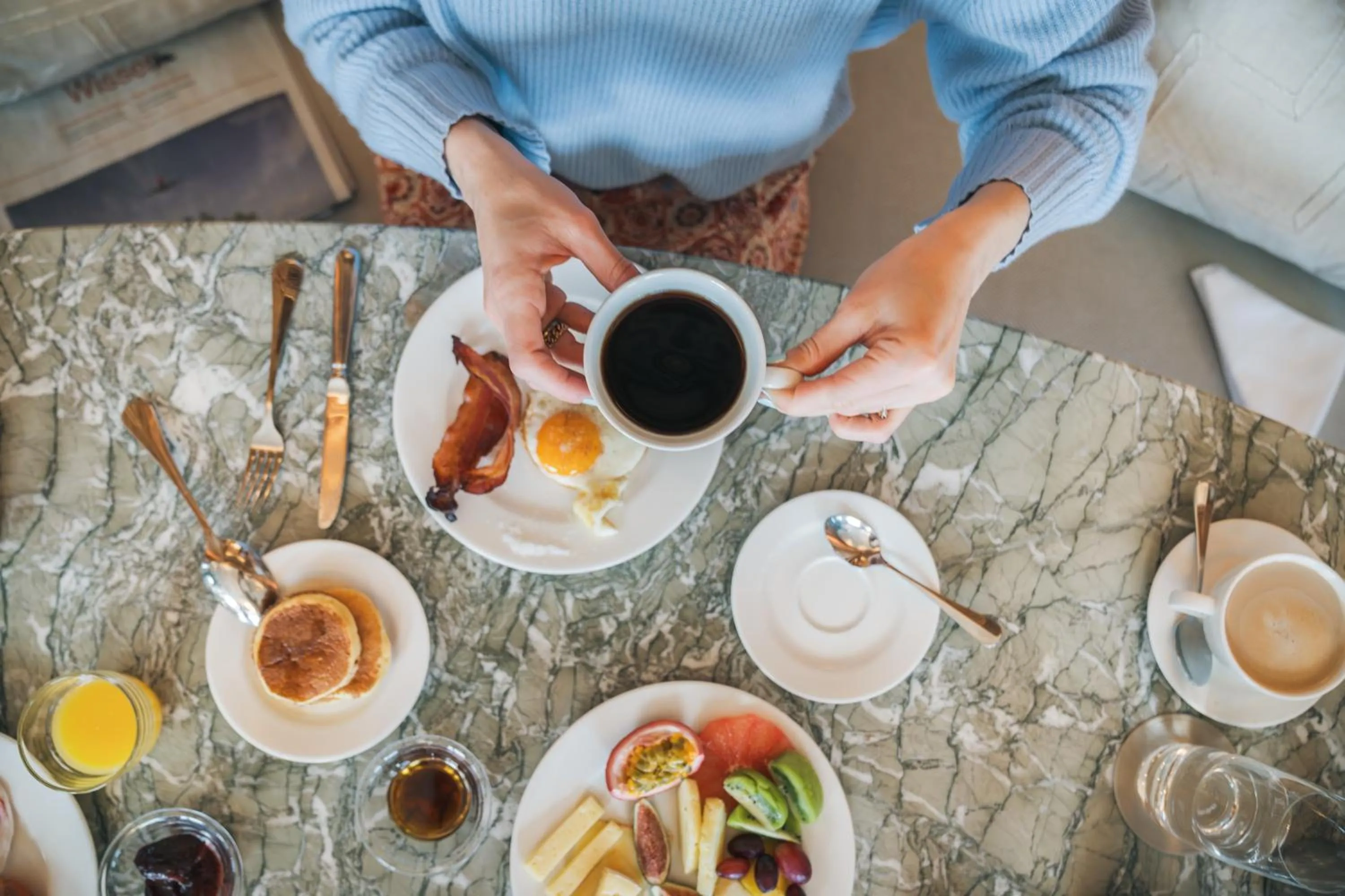 Breakfast in Art Deco Hotel Montana Luzern