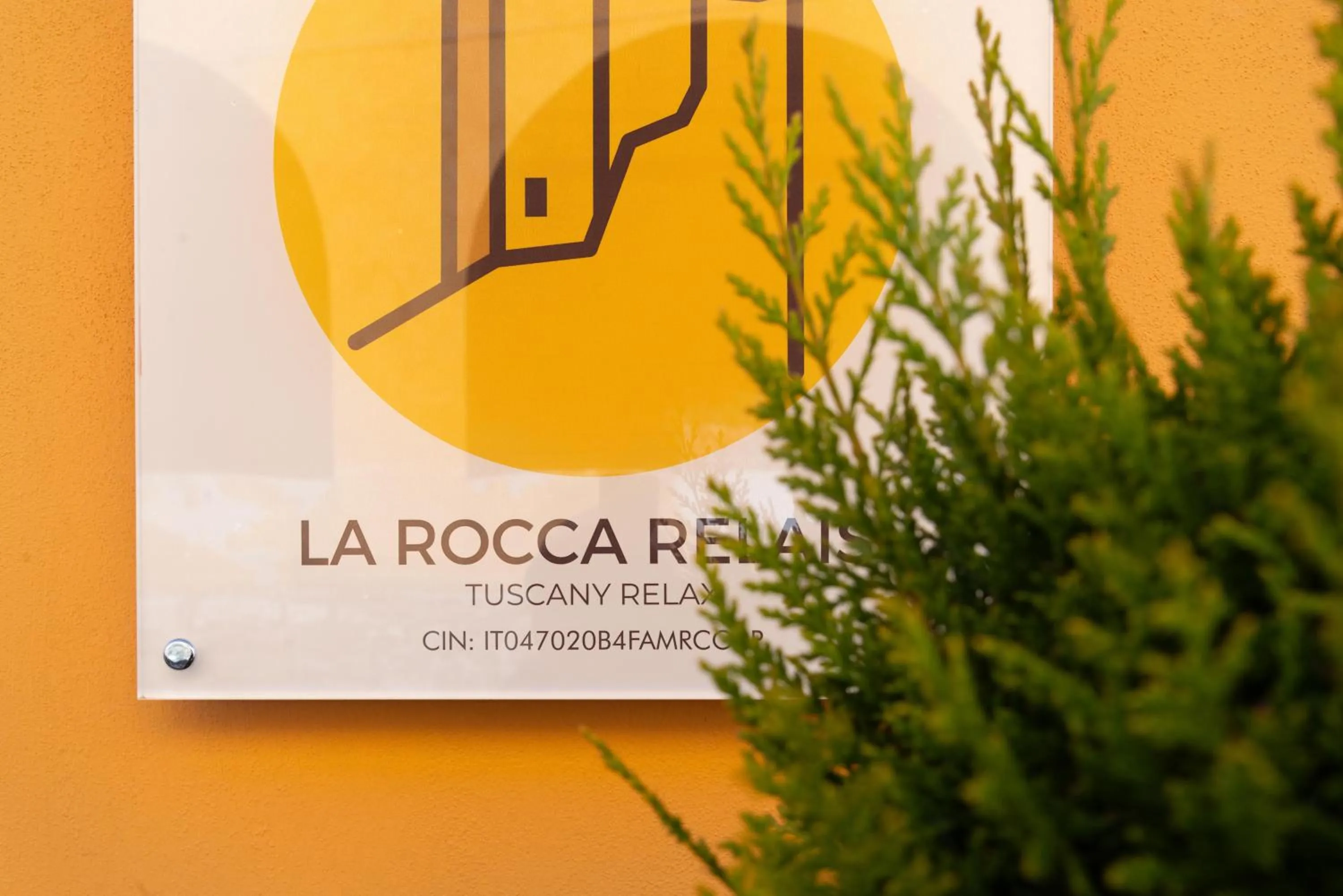 Property logo or sign in La Rocca Relais