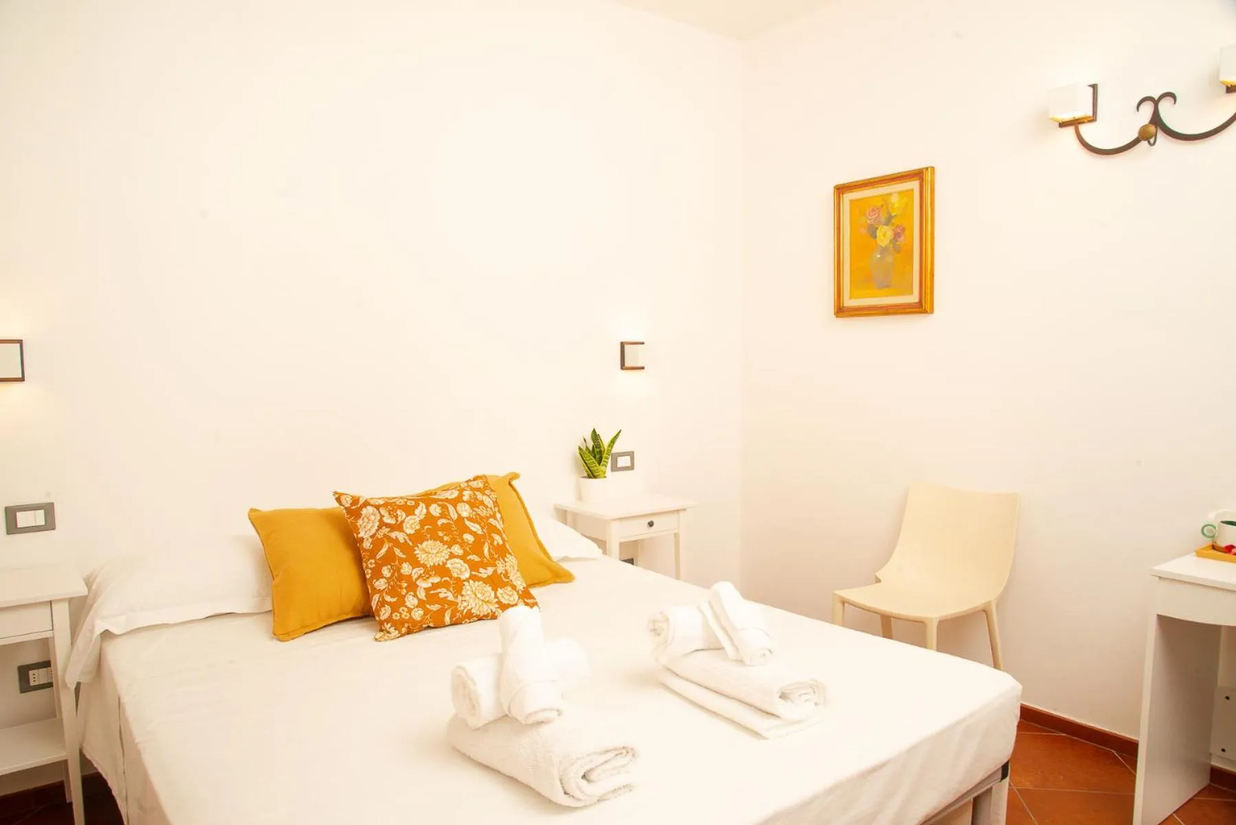 Photo of the whole room, Bed in La Rocca Relais