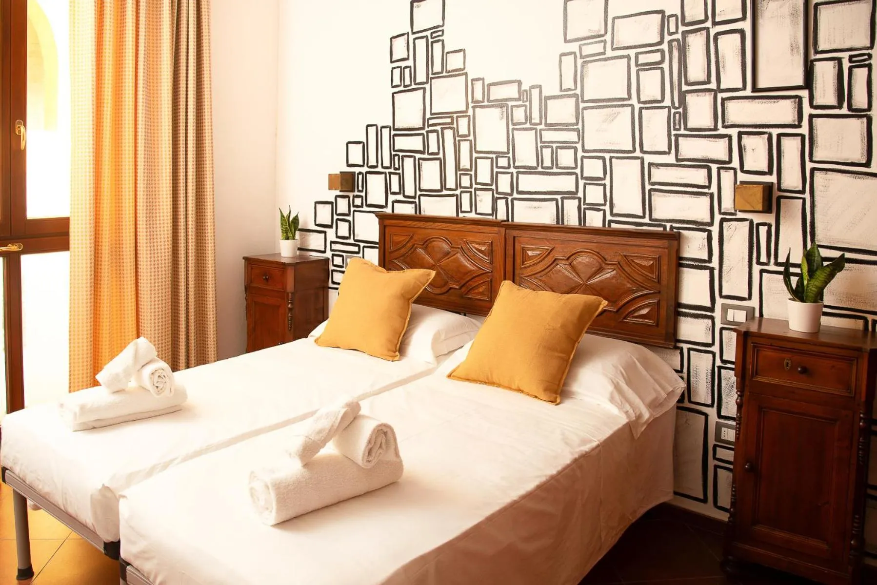 Photo of the whole room, Bed in La Rocca Relais