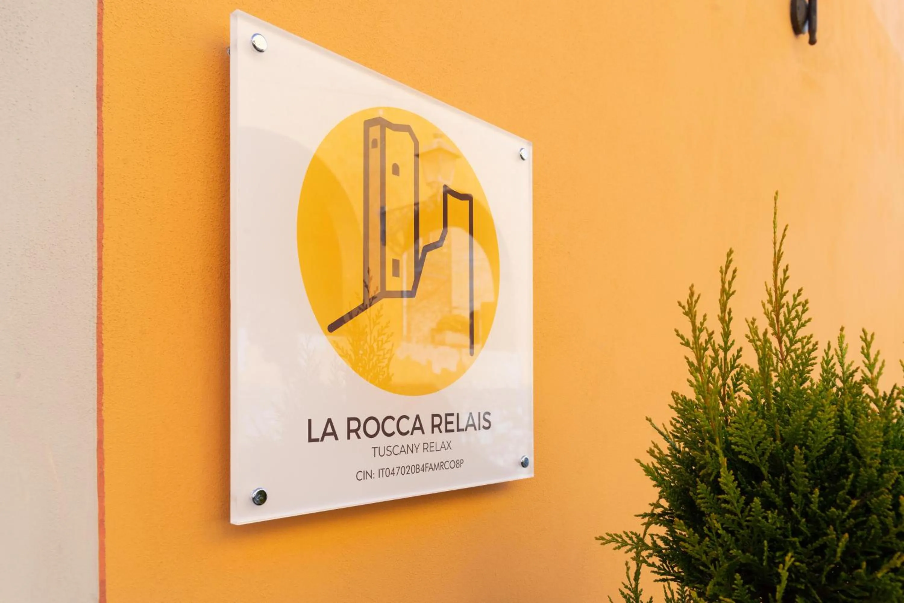 Property logo or sign in La Rocca Relais