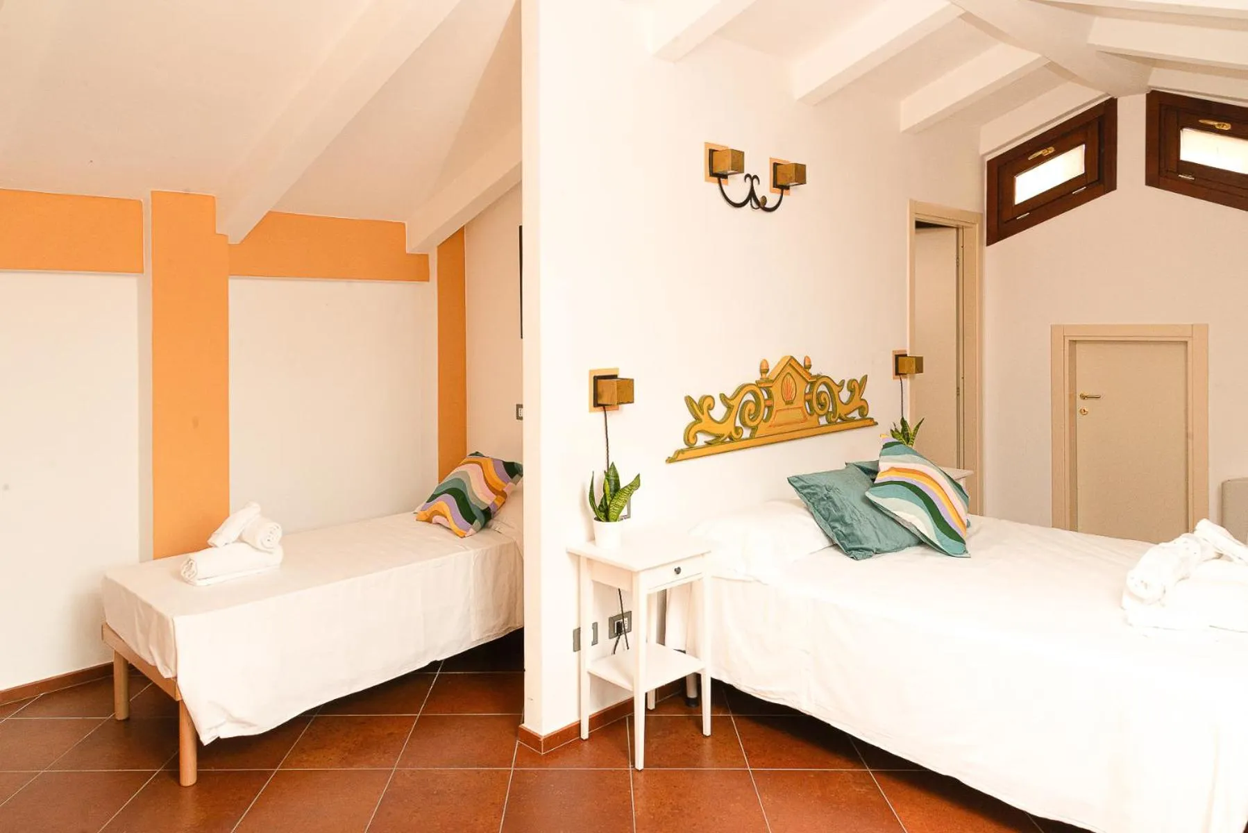 Photo of the whole room, Bed in La Rocca Relais