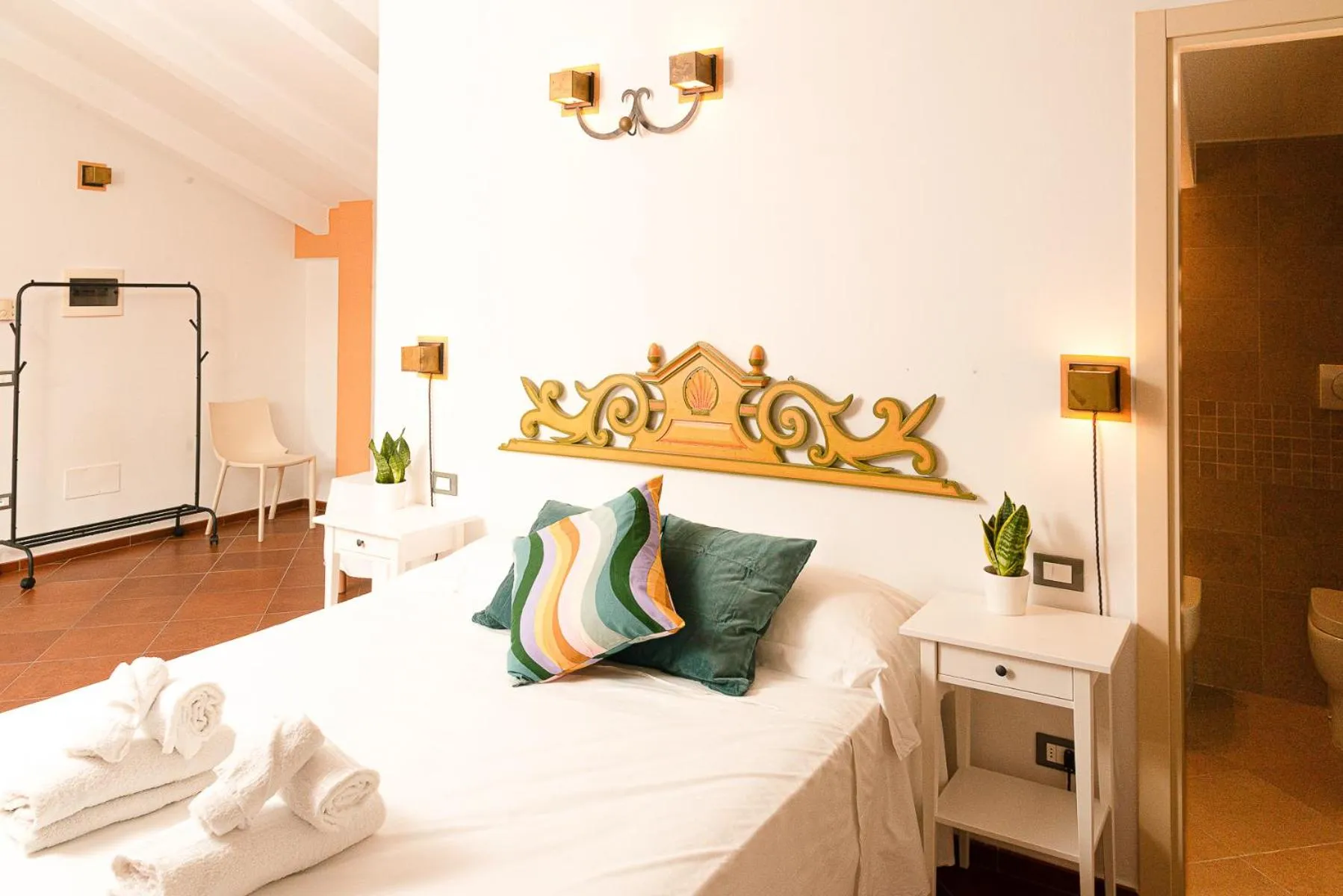 Photo of the whole room, Bed in La Rocca Relais