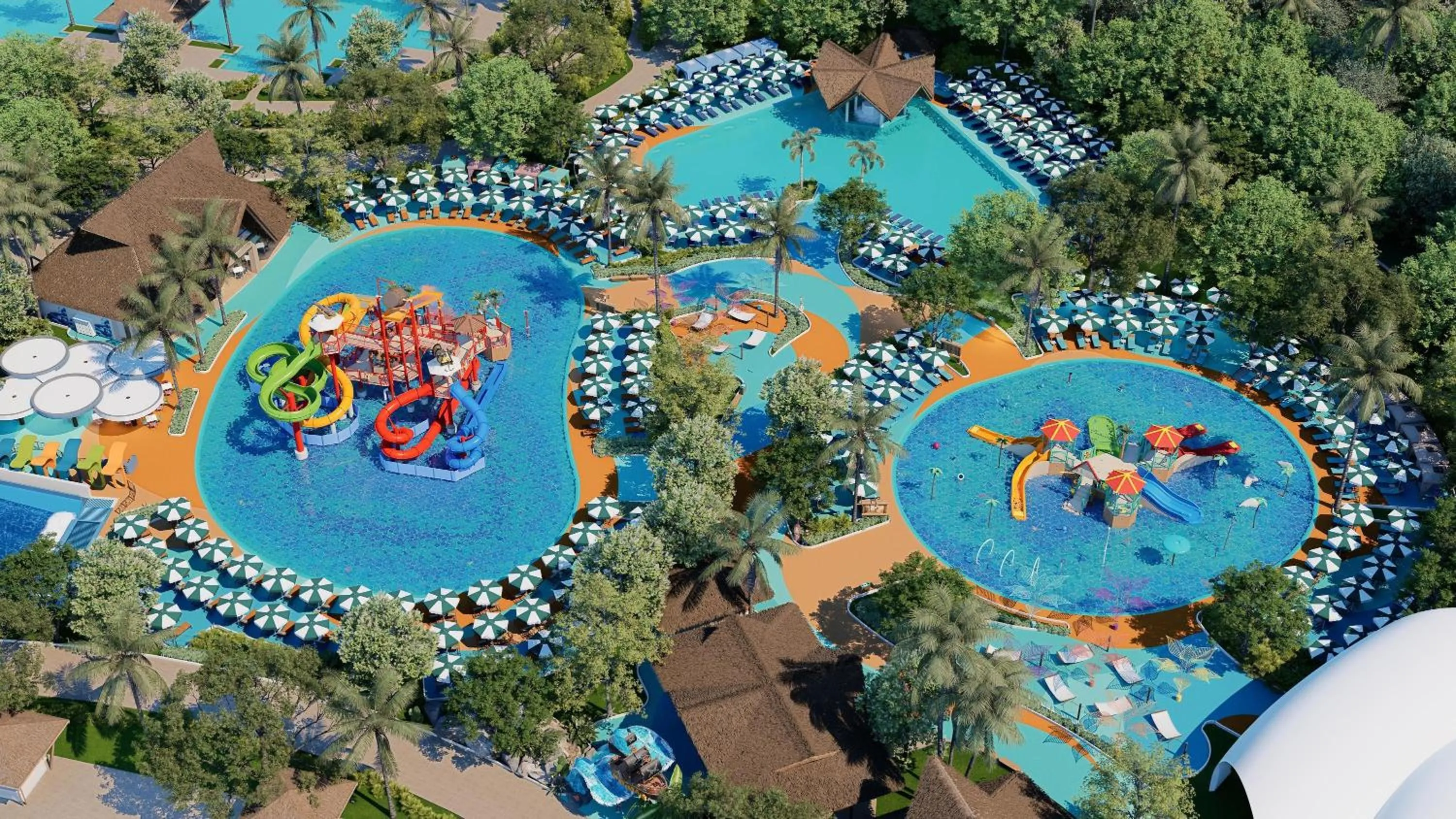 Aqua park in Moon Palace The Grand - Punta Cana - All Inclusive
