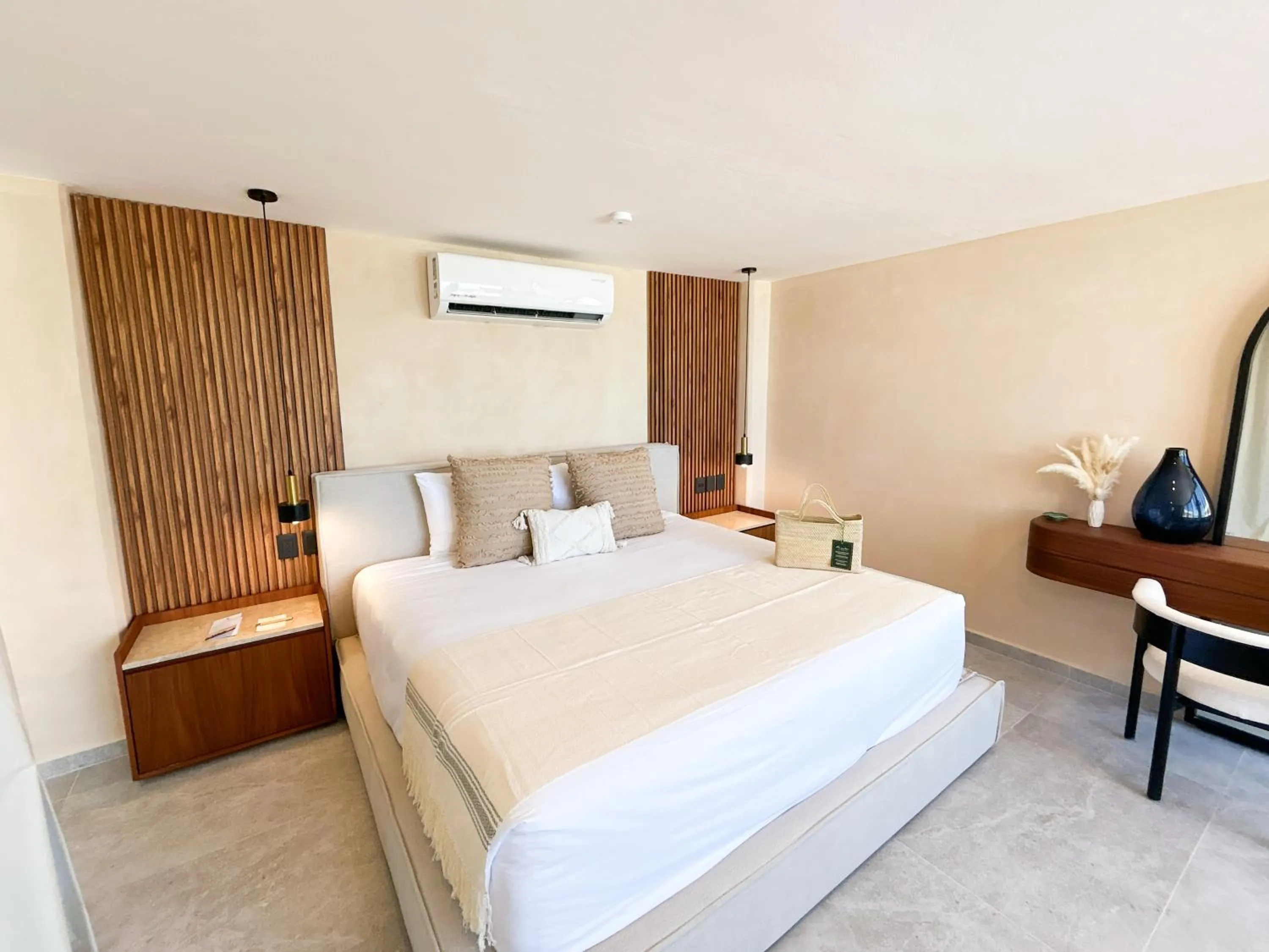 Bed in Ana y Jose Holbox Hotel & Beach Club