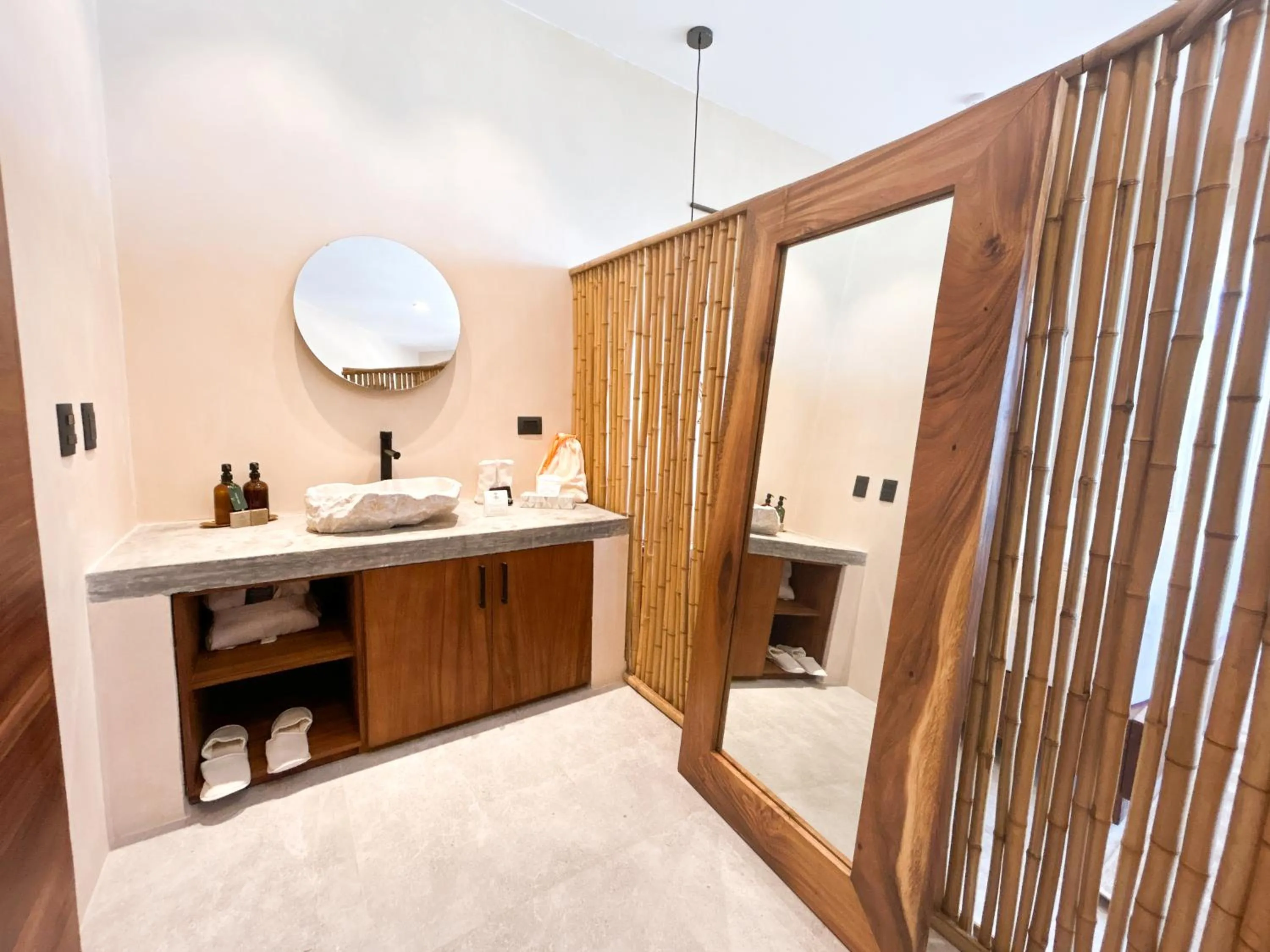 Bathroom in Ana y Jose Holbox Hotel & Beach Club