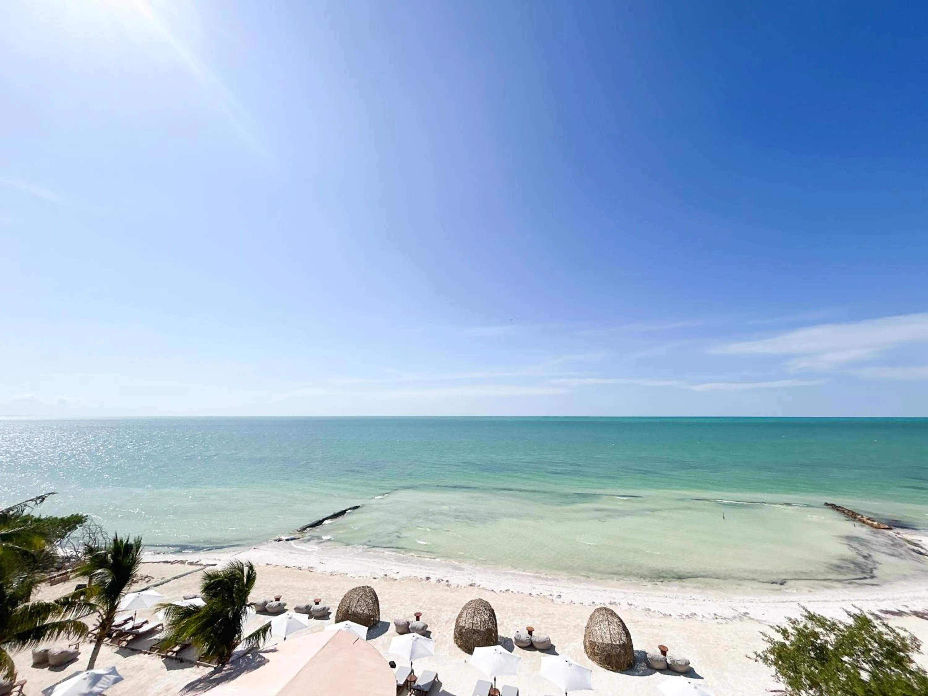 Bird's eye view in Ana y Jose Holbox Hotel & Beach Club