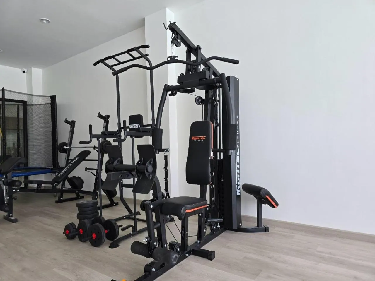 Fitness centre/facilities in Manee Mantra Hotel, Kanchanaburi