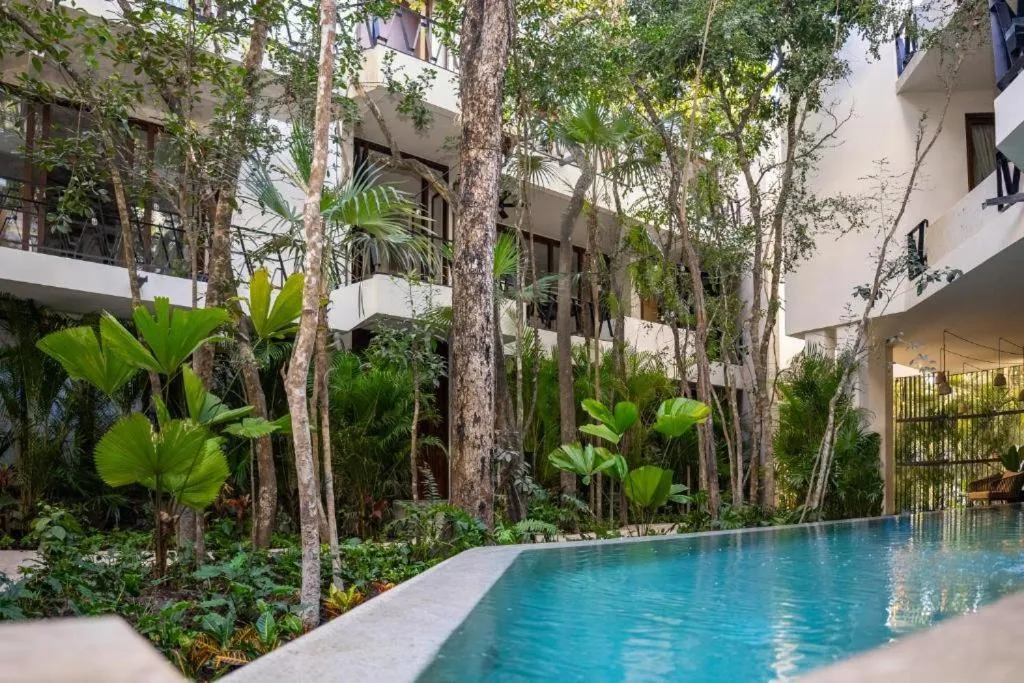 Garden view in K'uyen Boutique Hotel