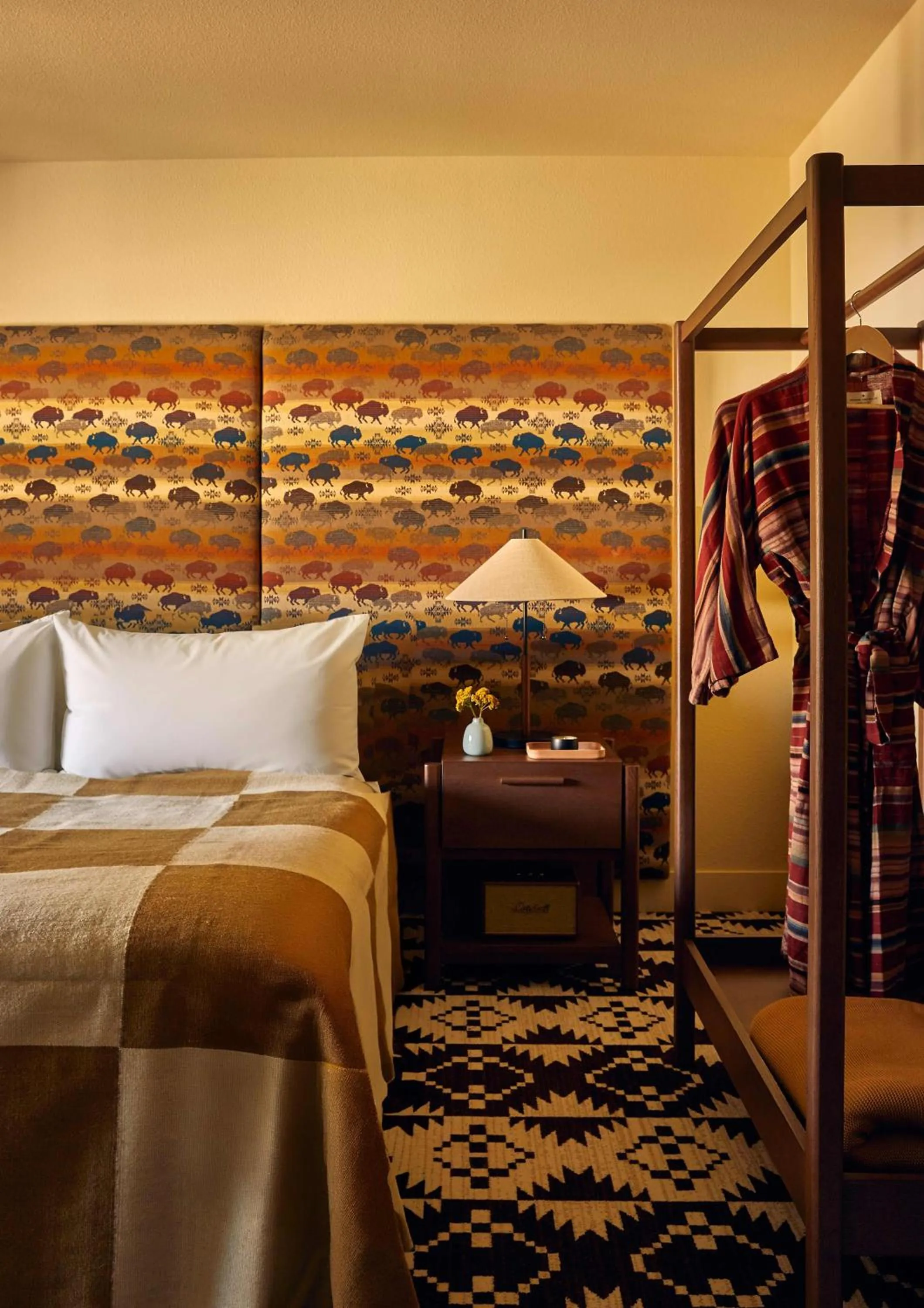 Bed in Wandering Buffalo