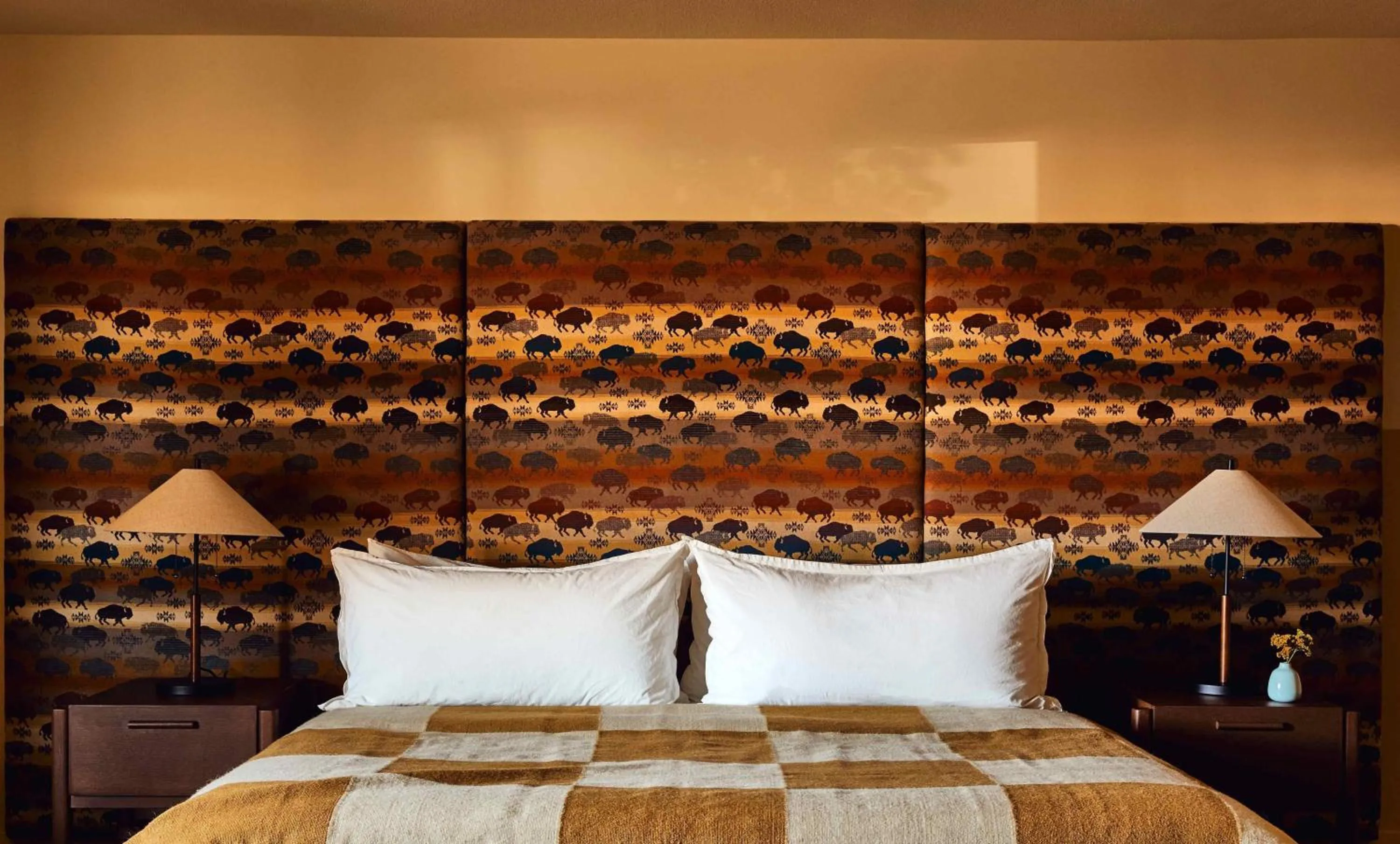 Bedroom, Bed in Wandering Buffalo