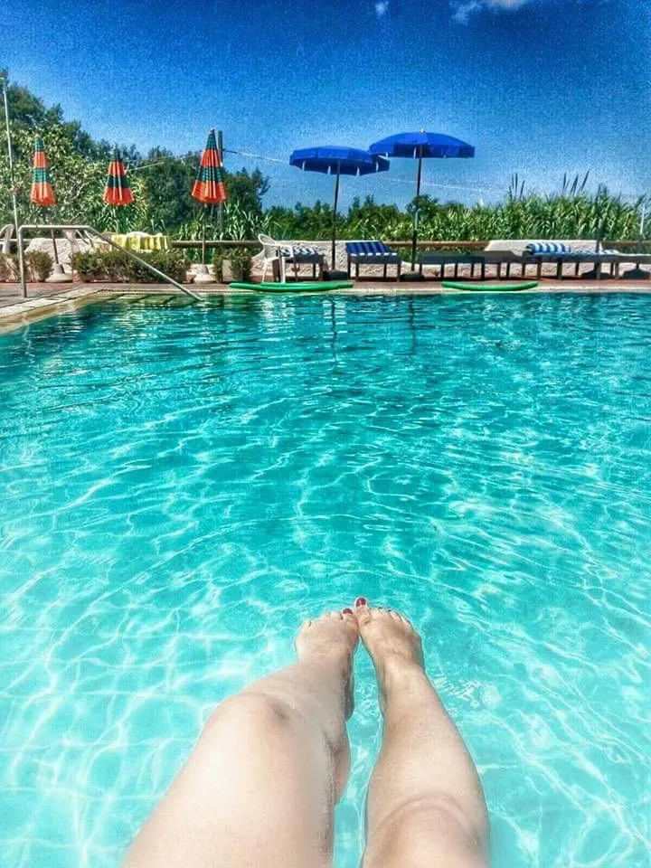Pool view in Hotel Al Bosco