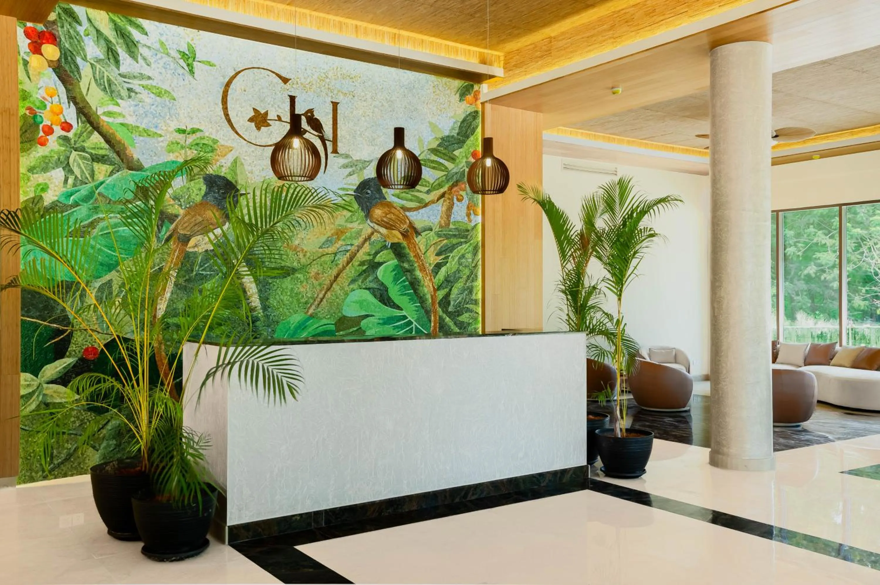 Communal lounge/ TV room in Gardens Hill Resort & Spa