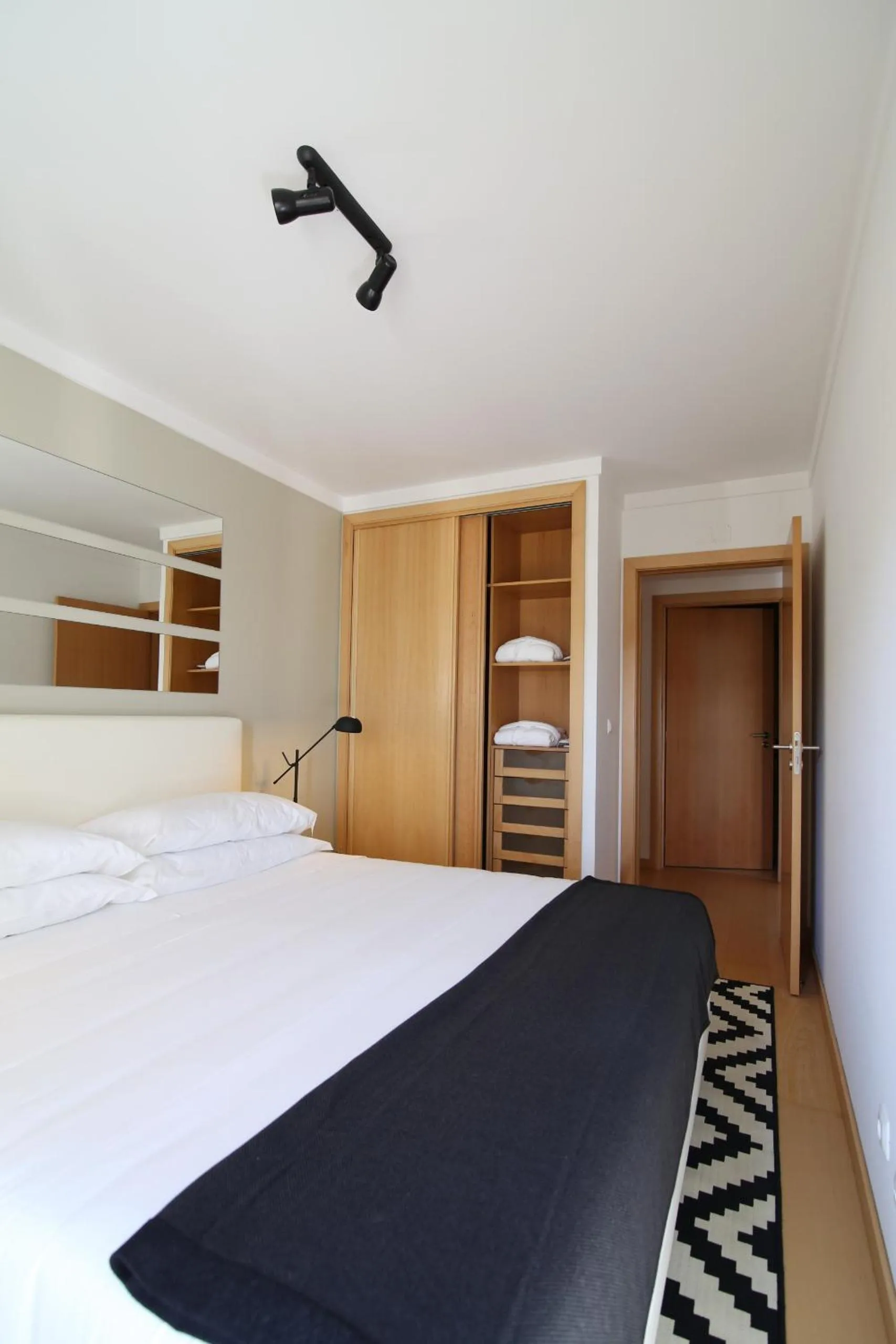 Bed in Panoramic Living