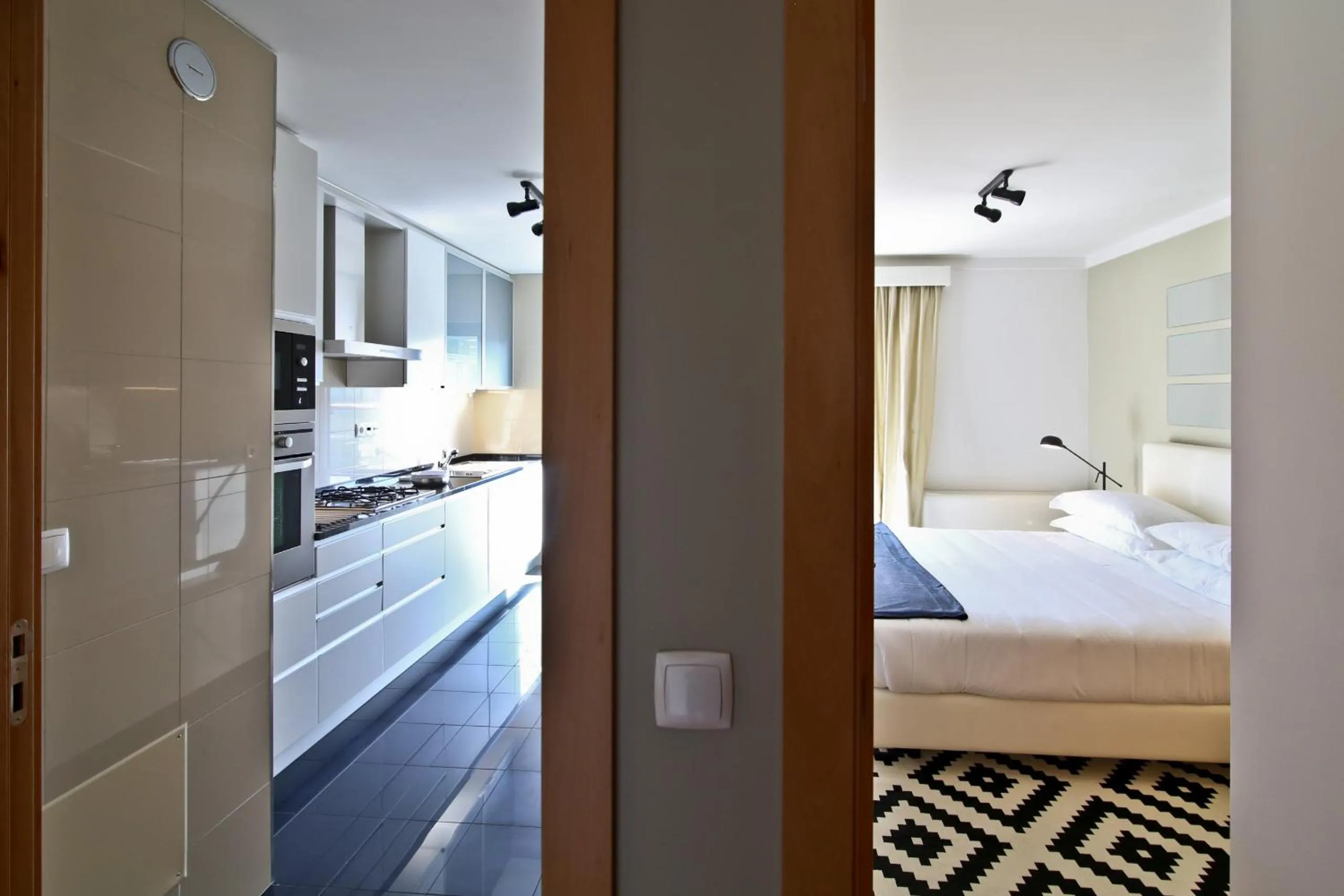 Dining area, Bed in Panoramic Living