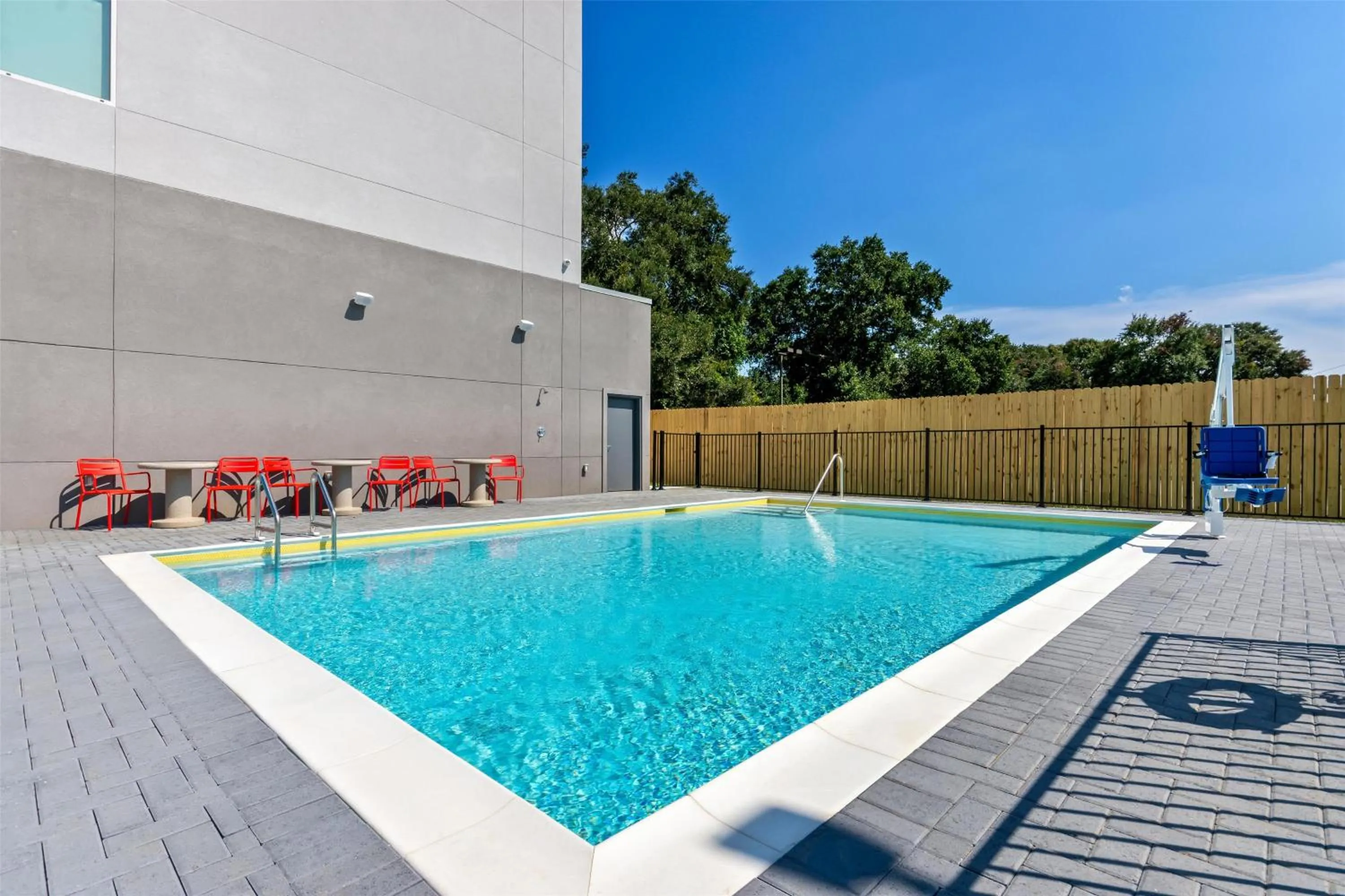 Pool view in Tru By Hilton Pensacola I-10 North Davis Highway