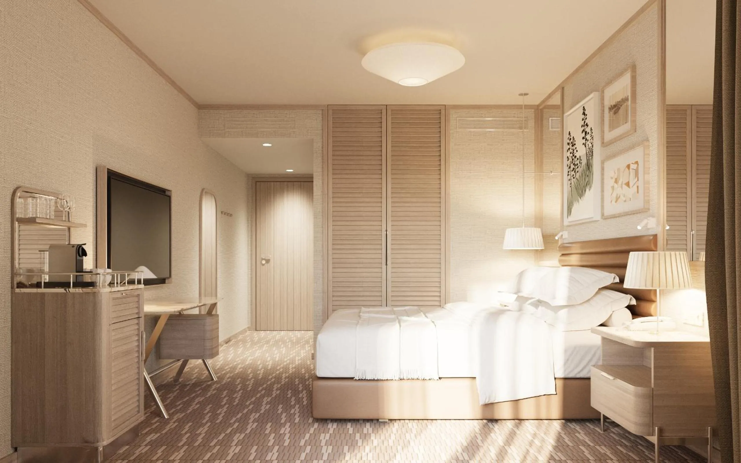 Bed in Hotel Preko Ugljan Island, Curio Collection By Hilton