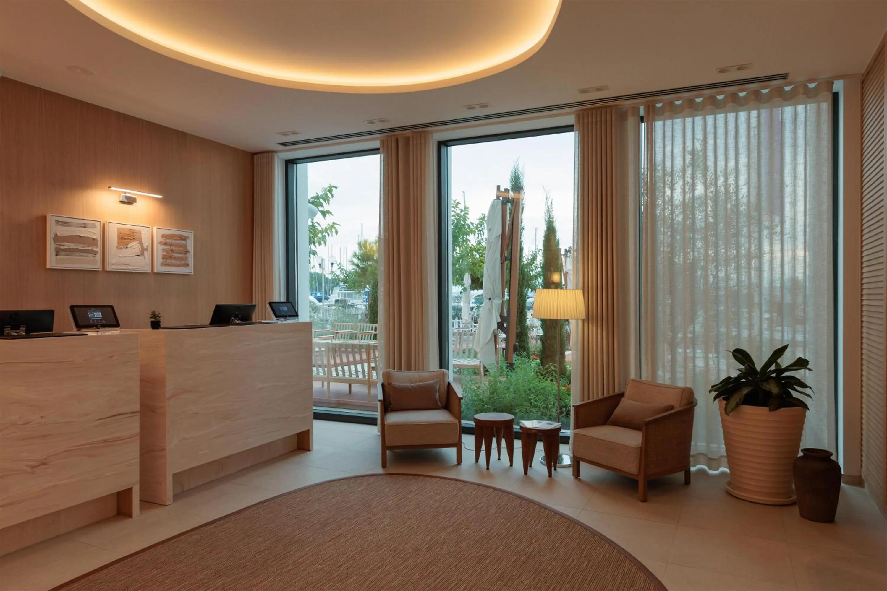 Lobby or reception in Hotel Preko Ugljan Island, Curio Collection By Hilton