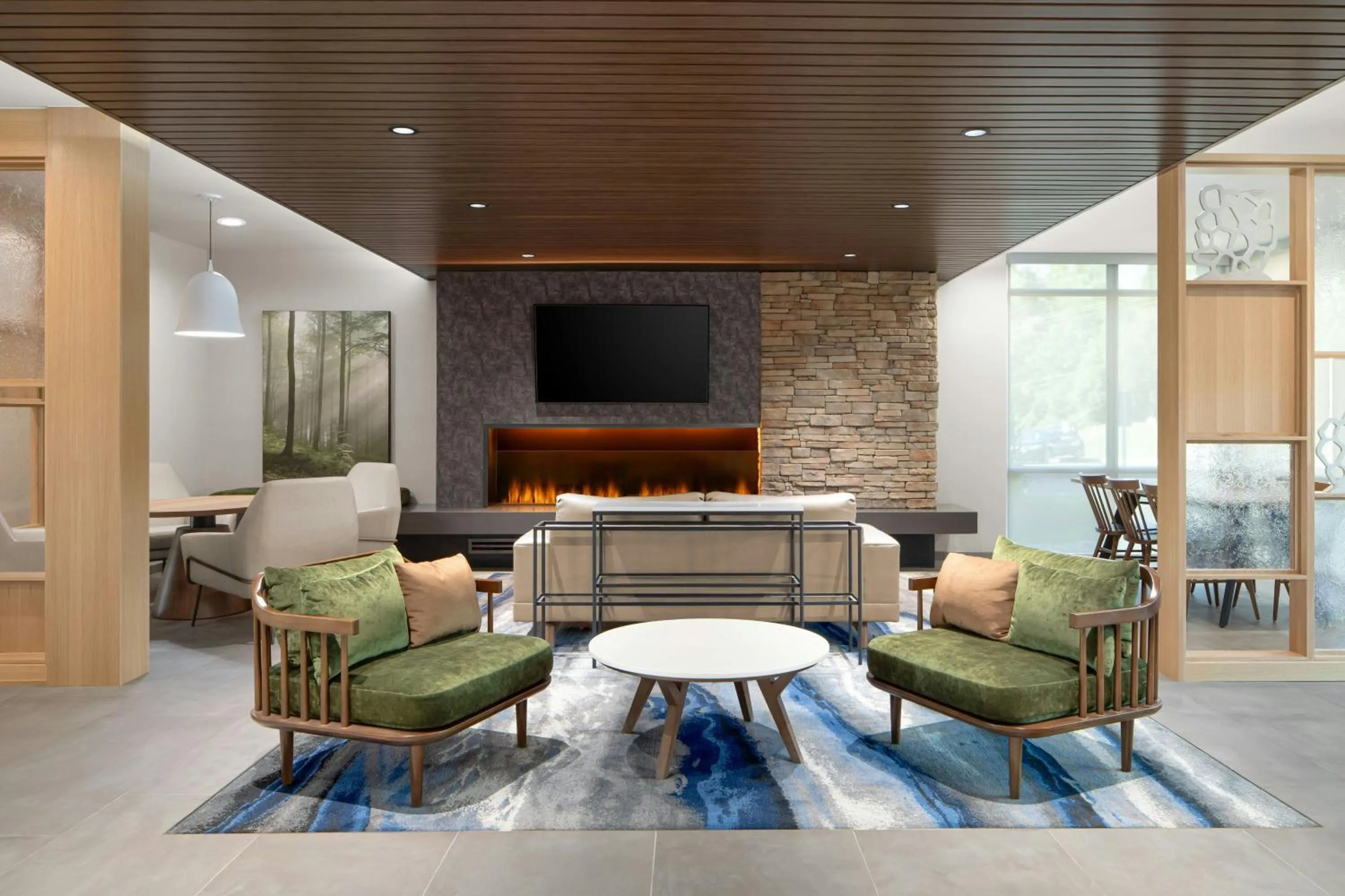 Lobby or reception in Fairfield Inn & Suites by Marriott Piedmont Greenville