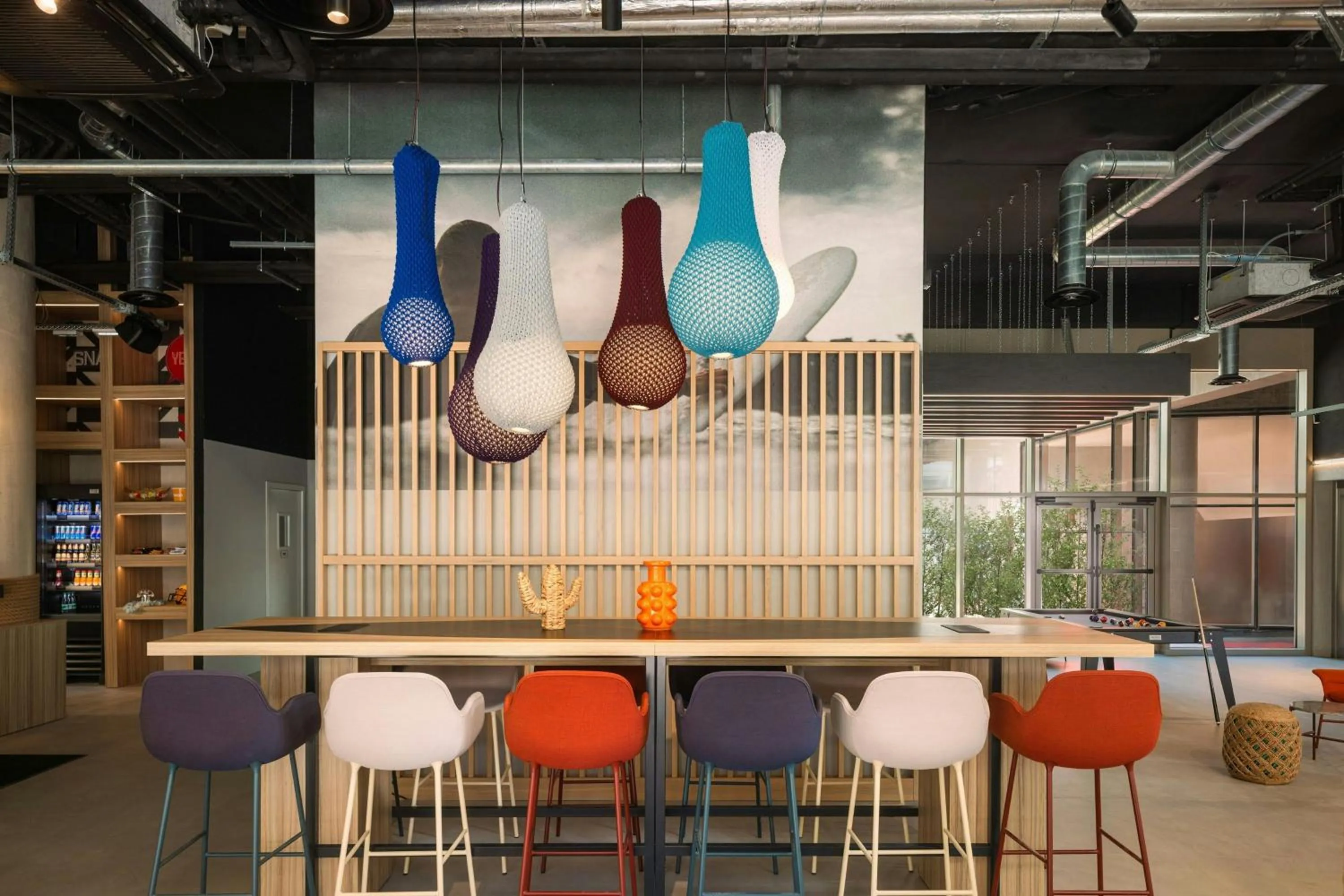 Lobby or reception in Moxy Nice