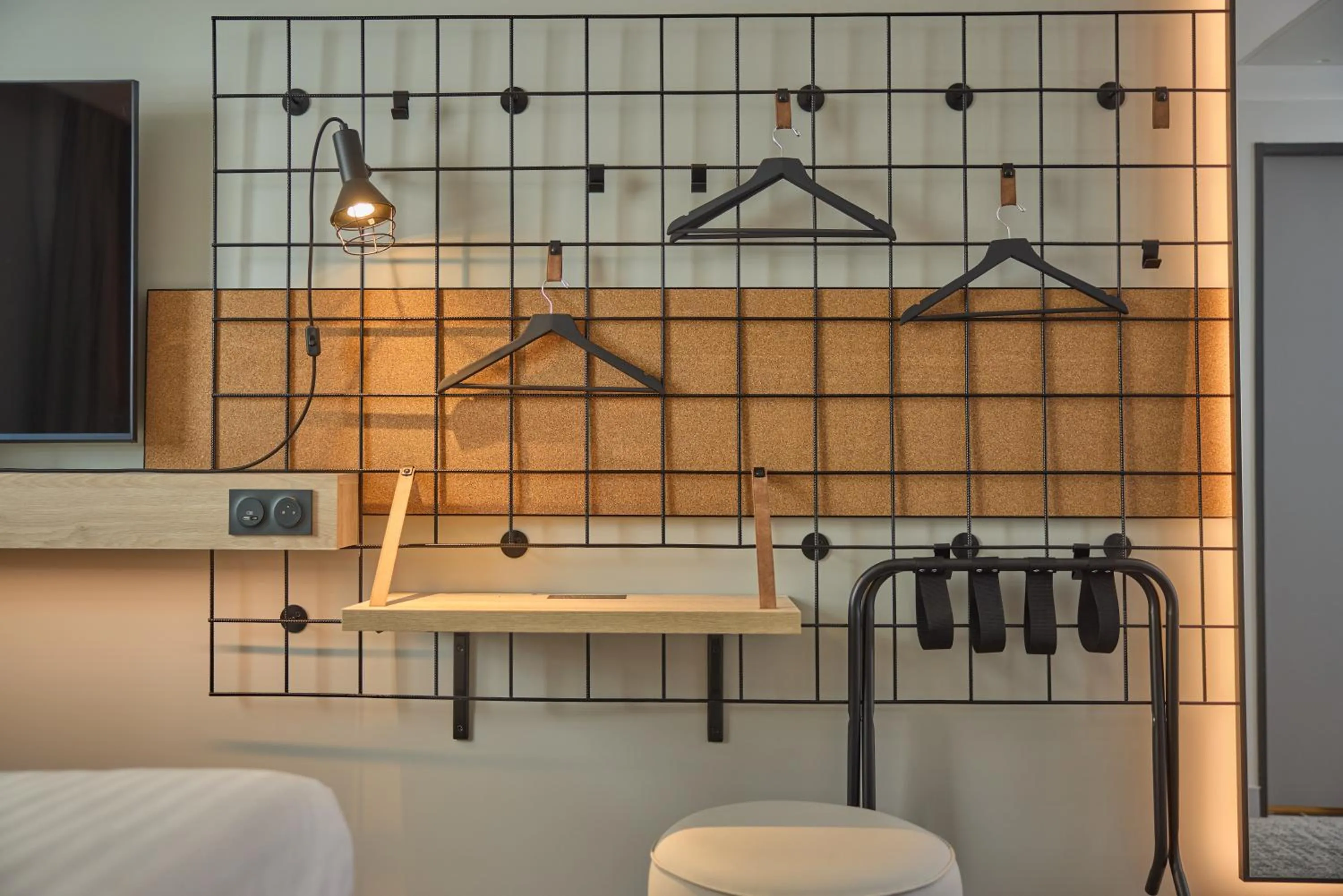 Bedroom in Moxy Nice