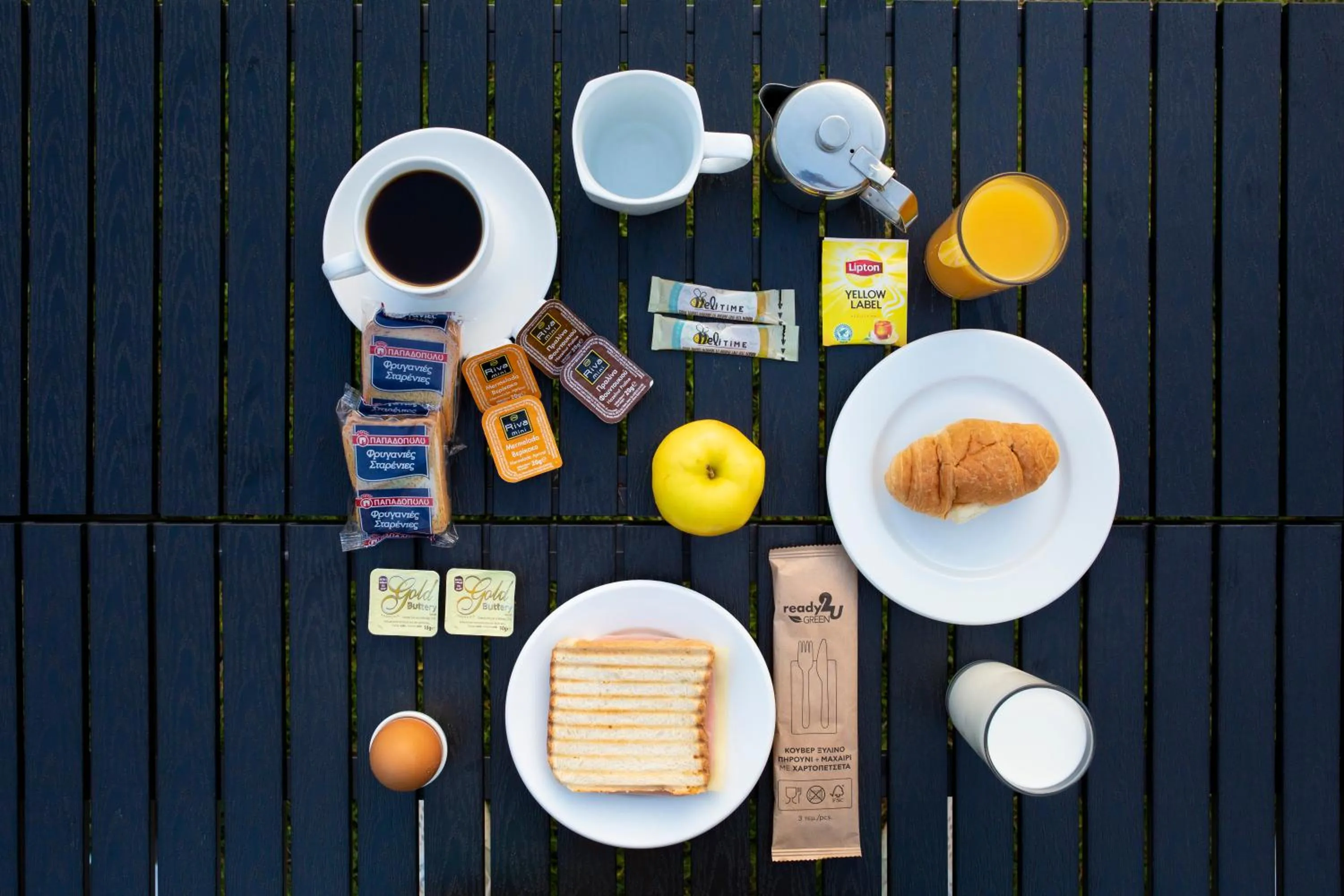 Breakfast in Delfini Hotel