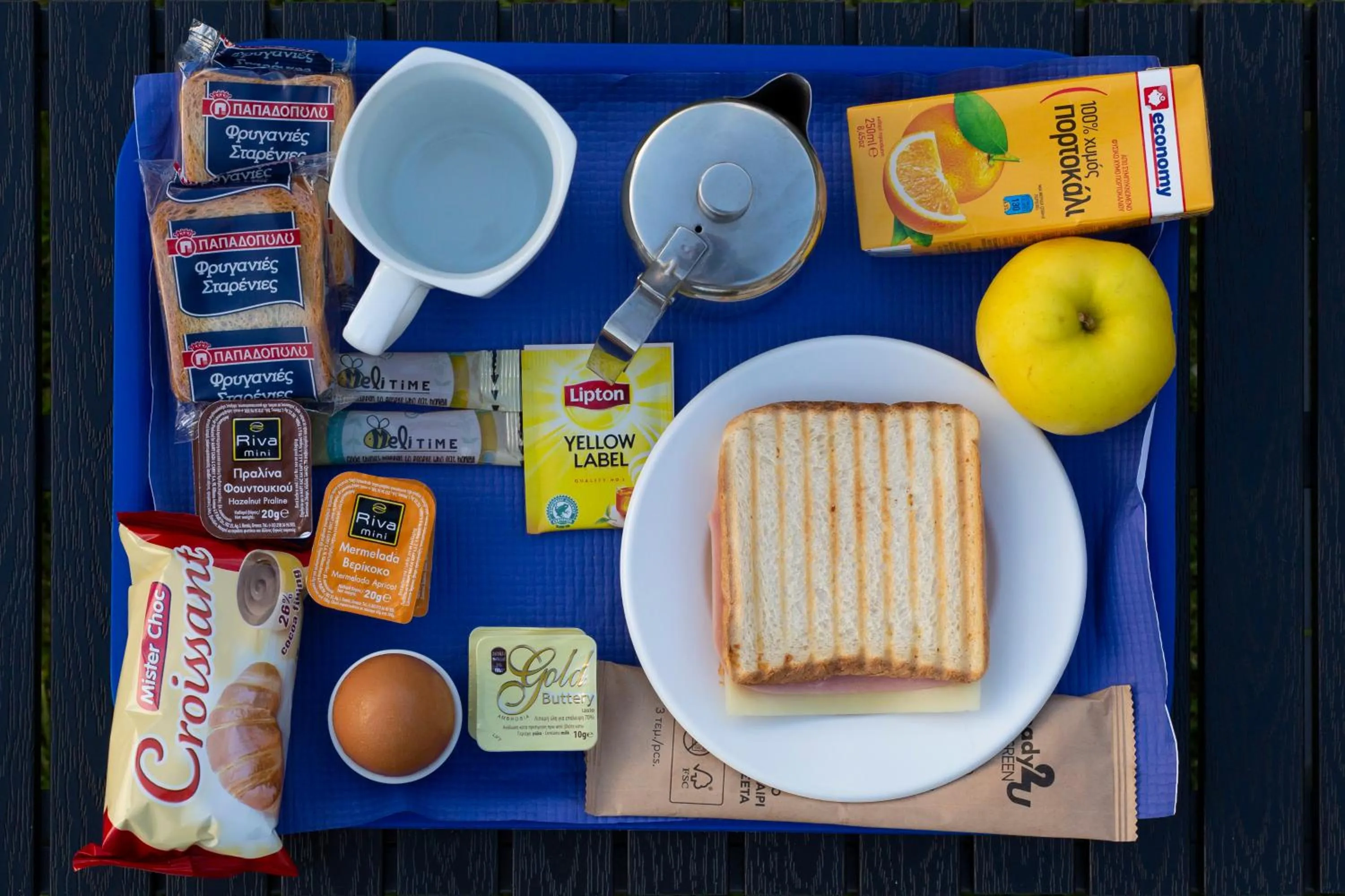 Breakfast in Delfini Hotel