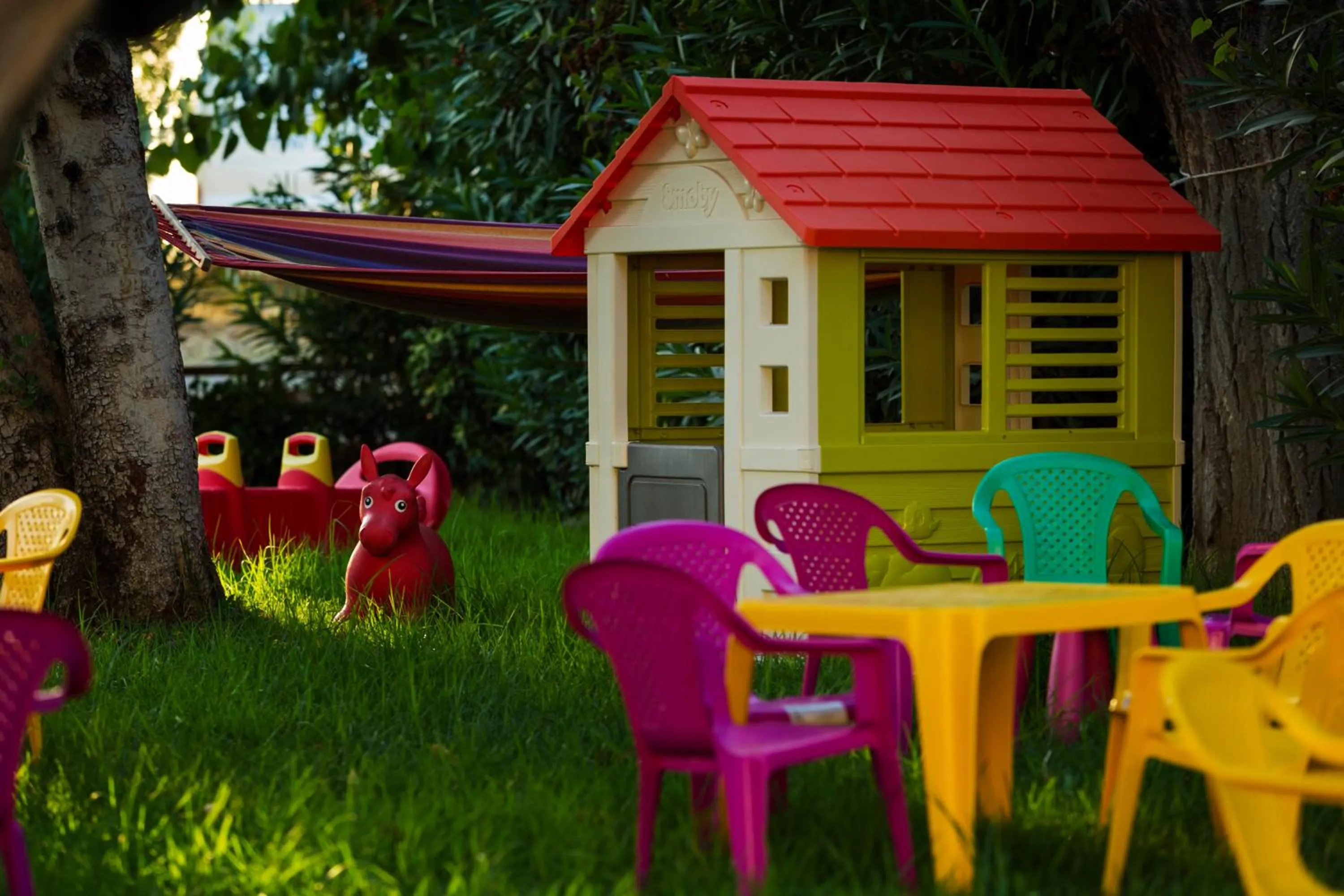 Children play ground in Delfini Hotel