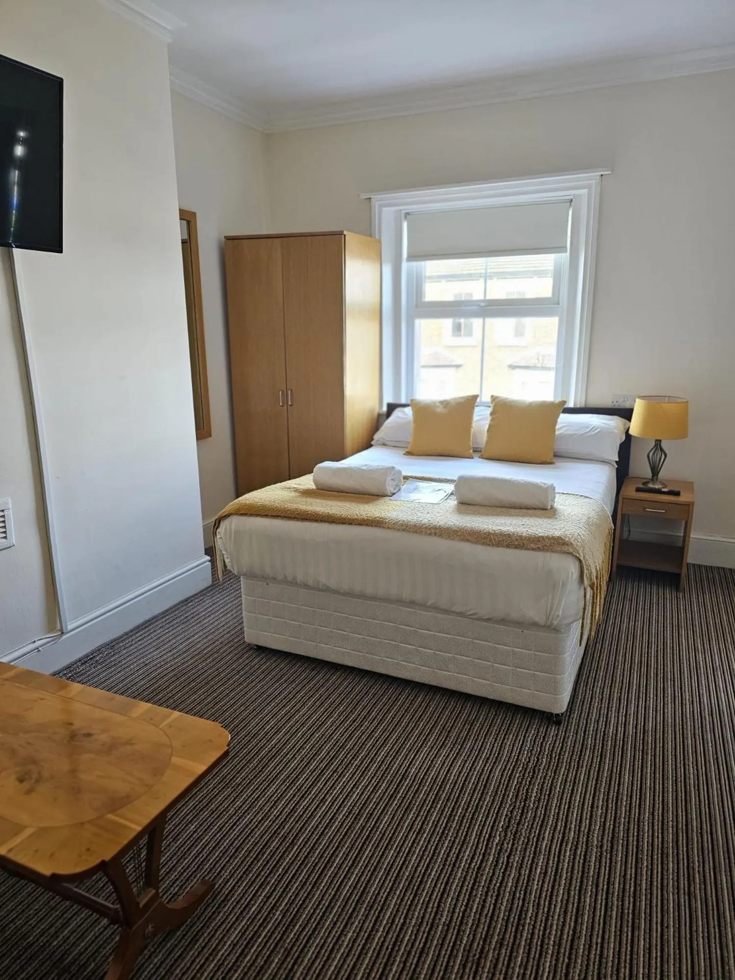 Bed in The New Brighton Hotel