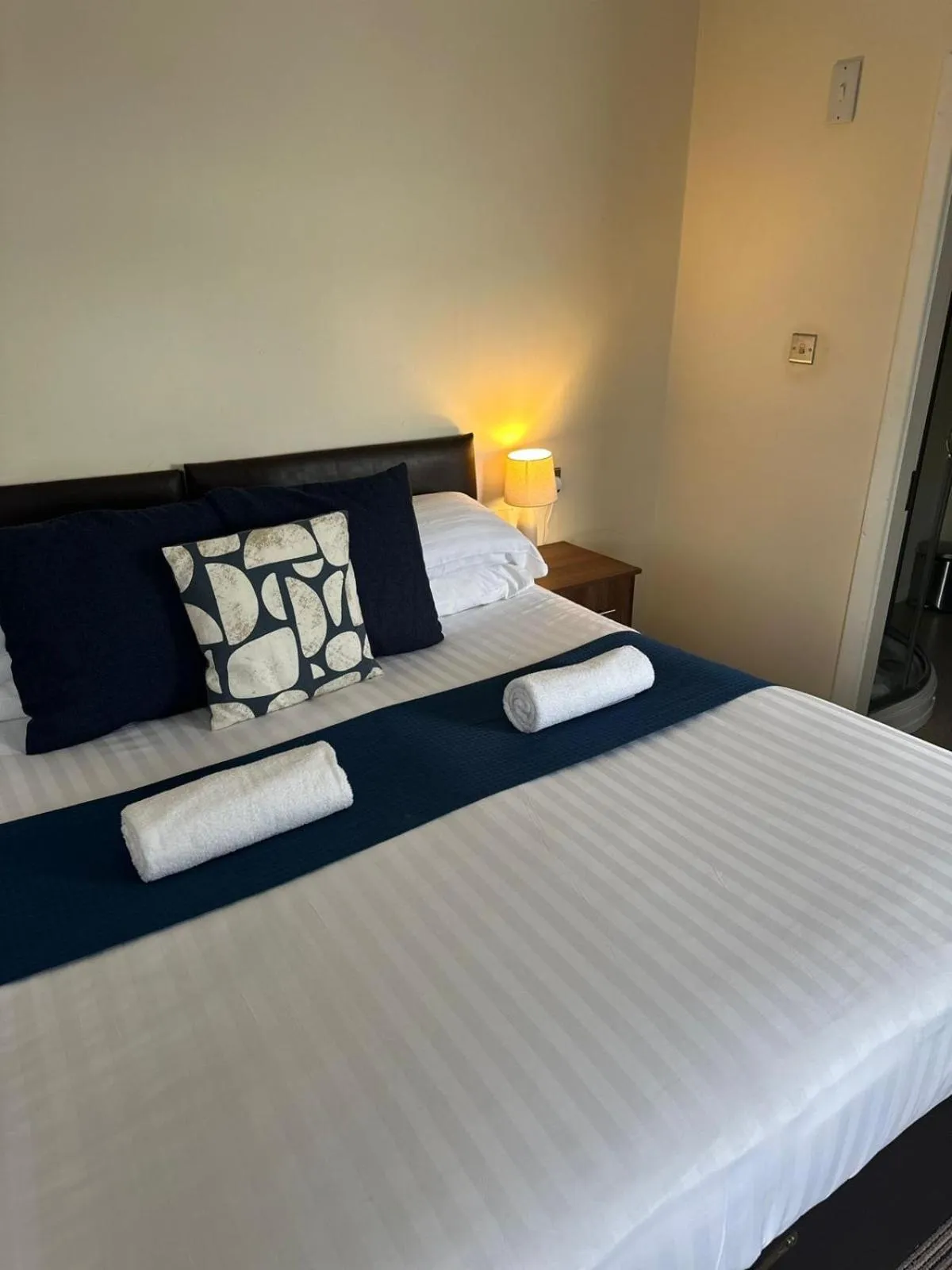 Bed in The New Brighton Hotel