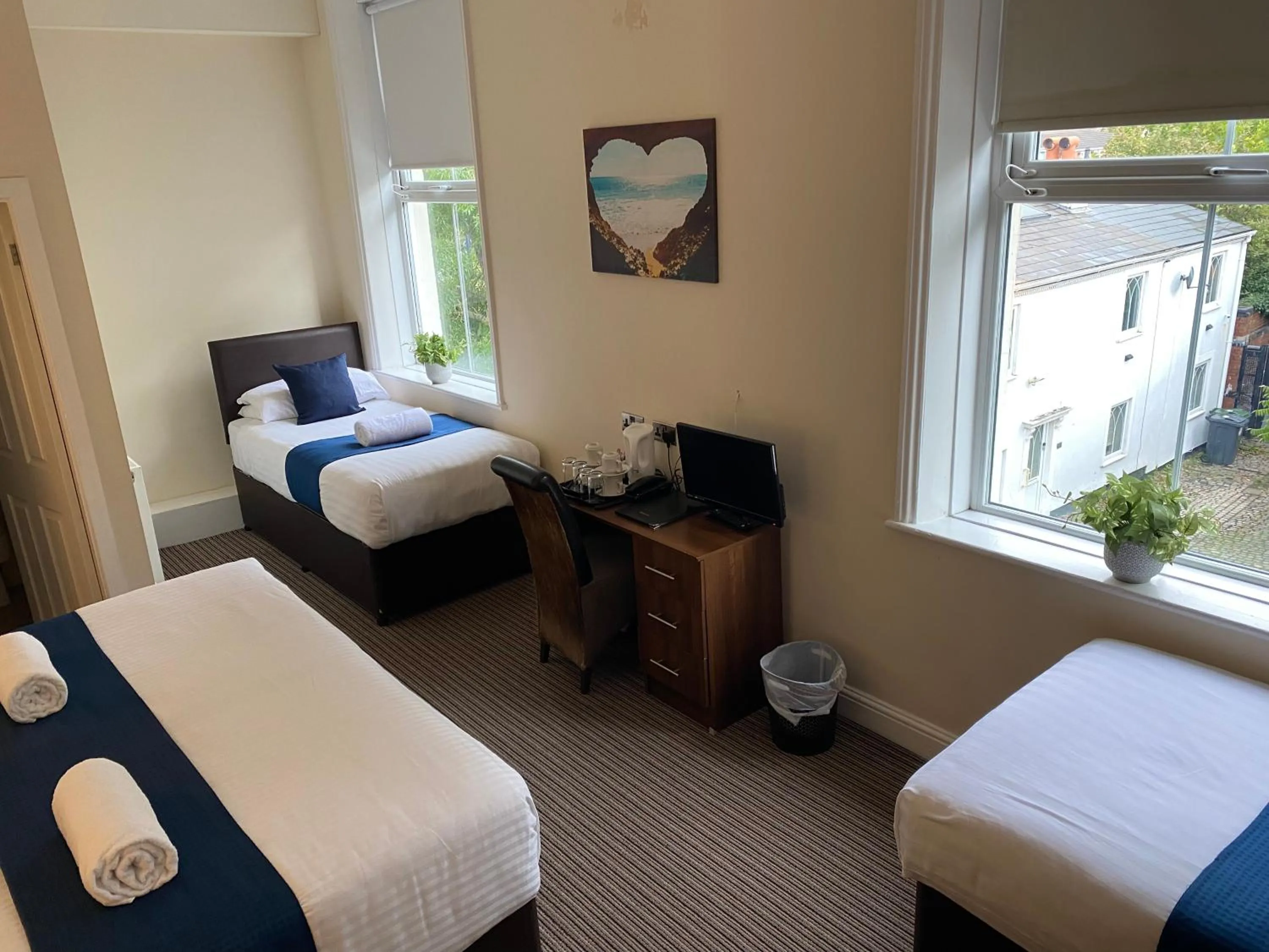 Bed in The New Brighton Hotel