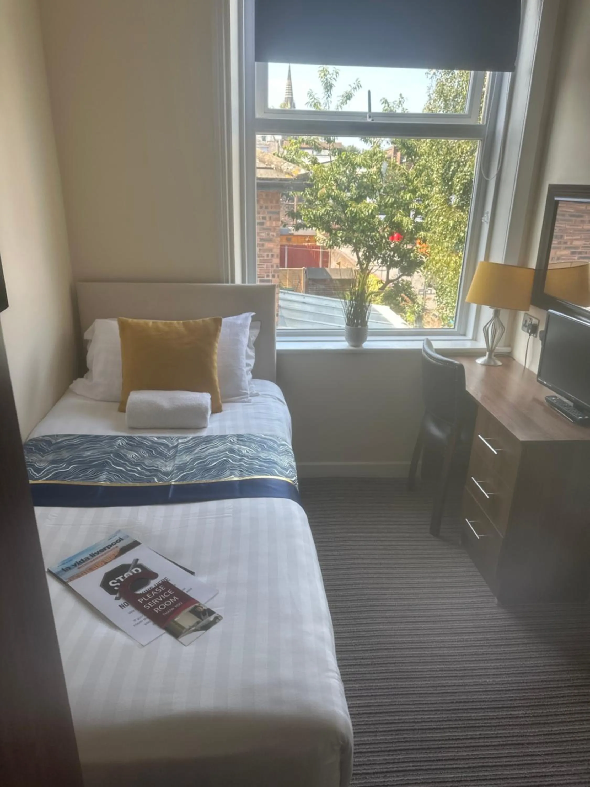 Bed in The New Brighton Hotel