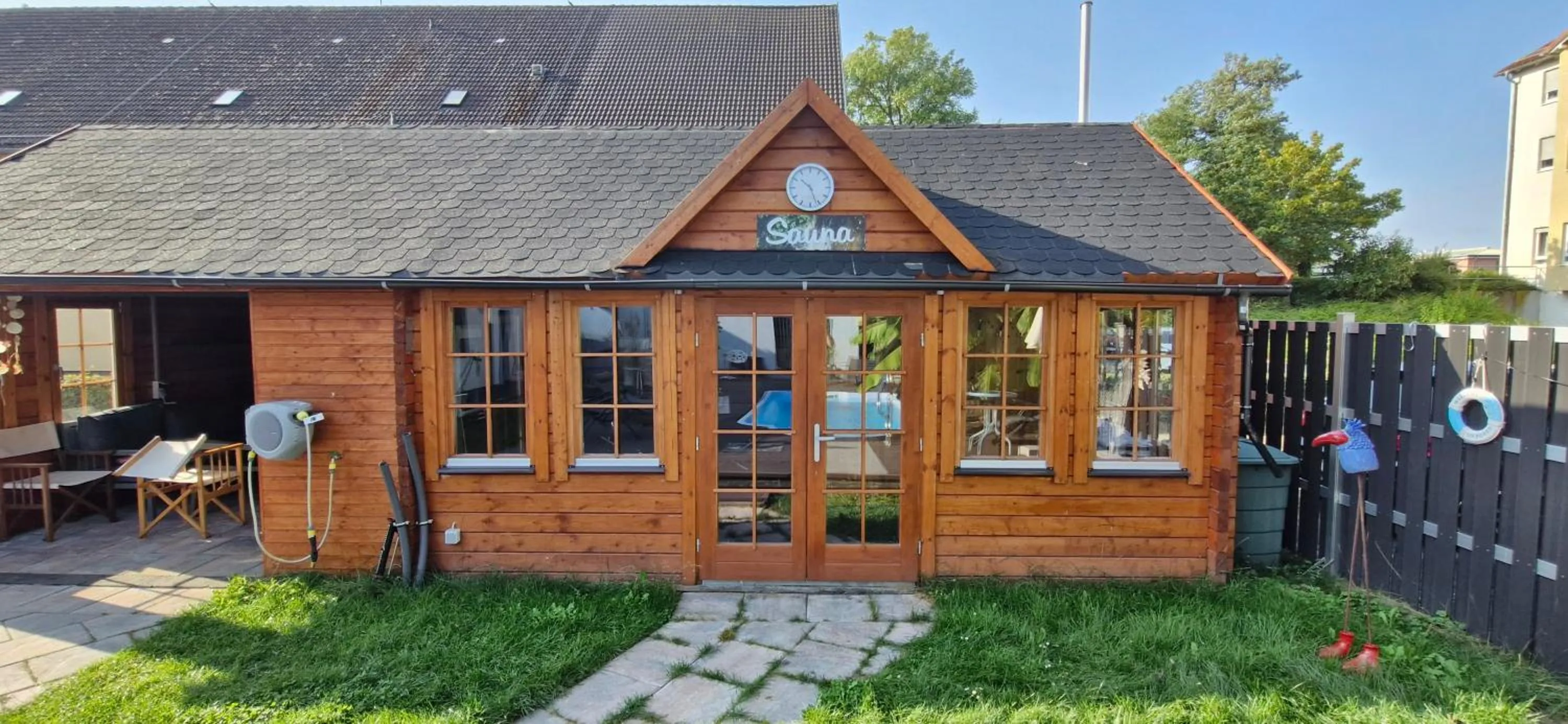 Sauna in Apartmenthaus Wertheim
