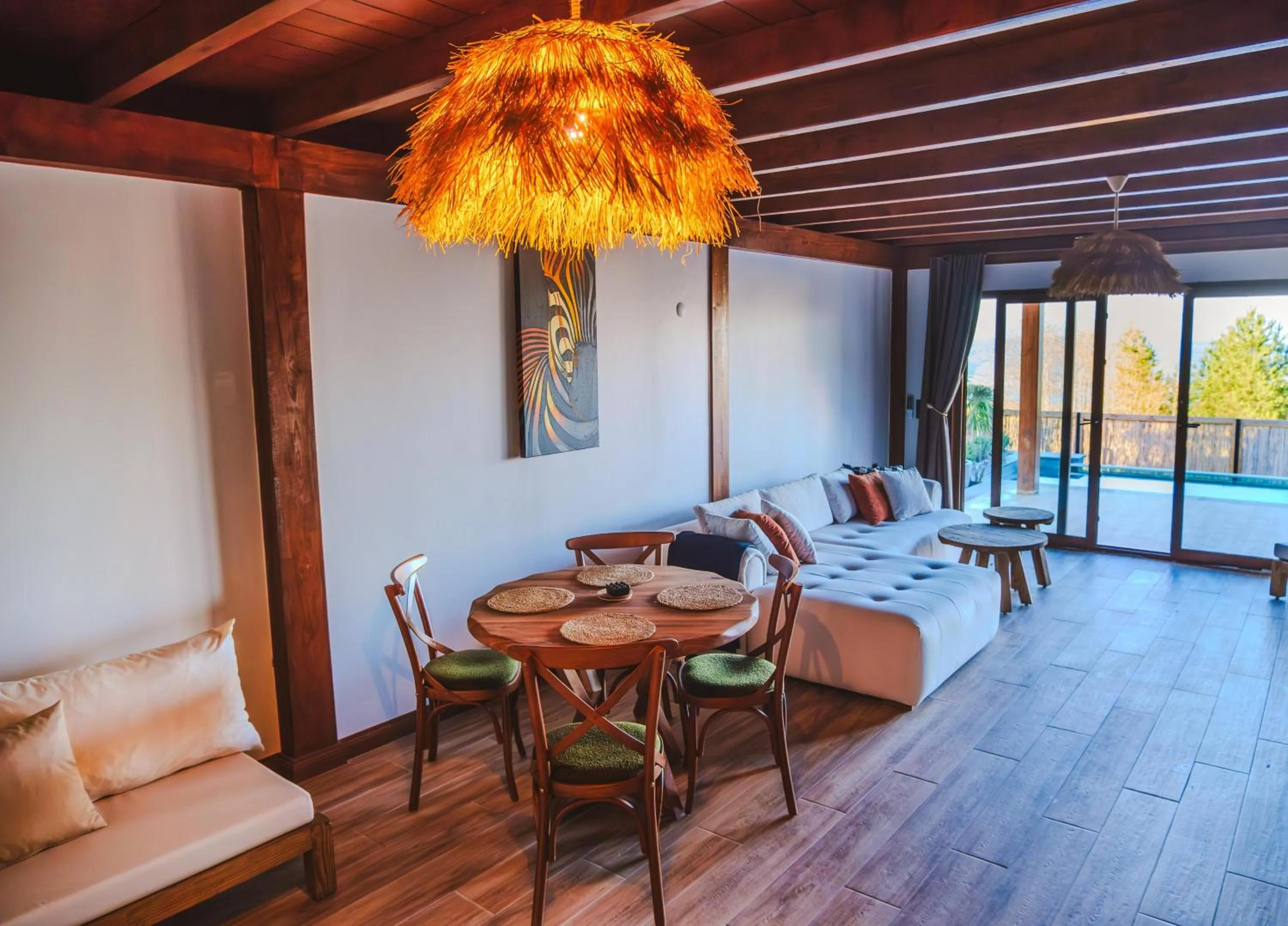 Living room in Exclusive Hill Sapanca