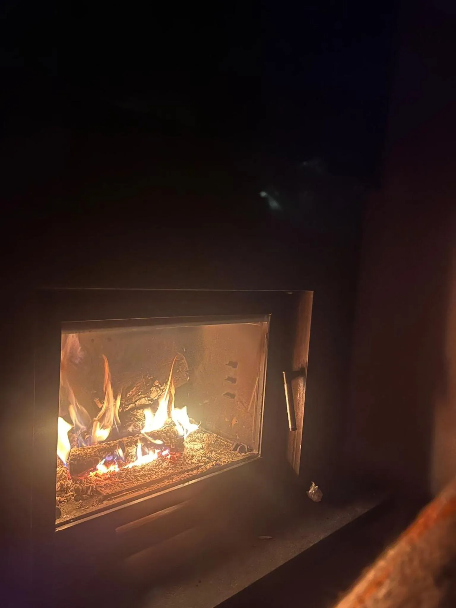 fireplace in Exclusive Hill Sapanca