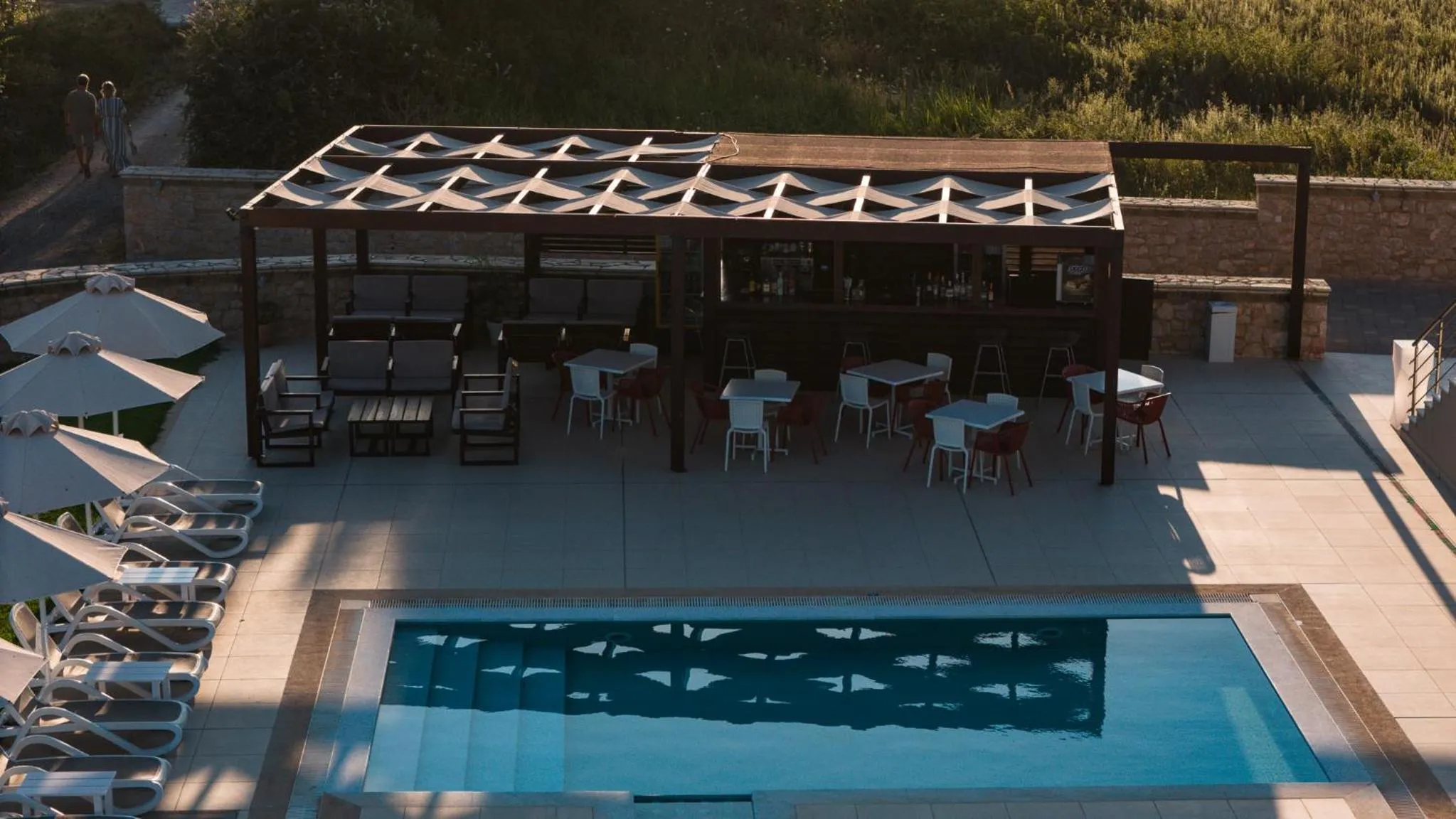 Lounge or bar in Niriides Luxury Villas