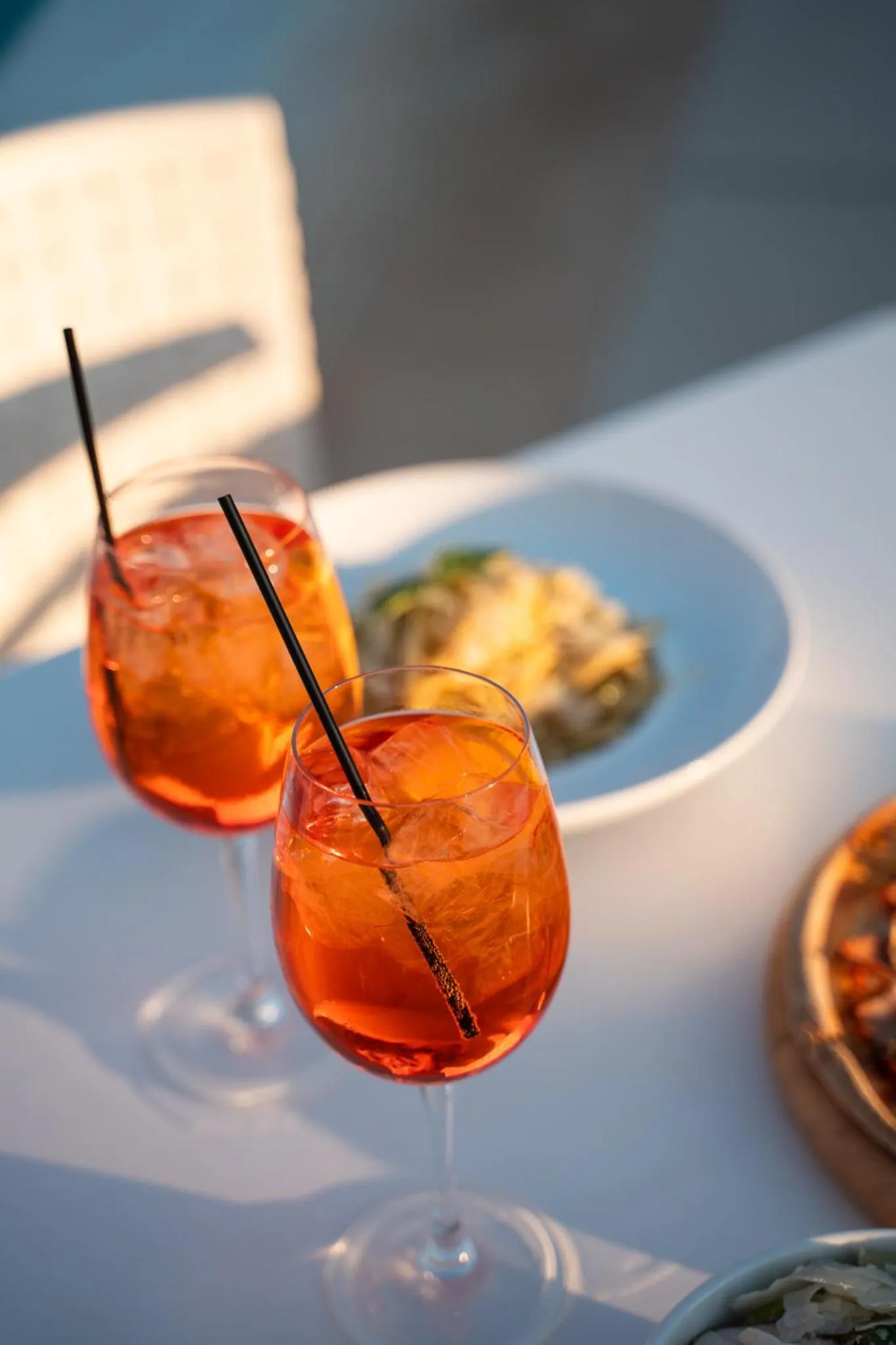 Food in Niriides Luxury Villas