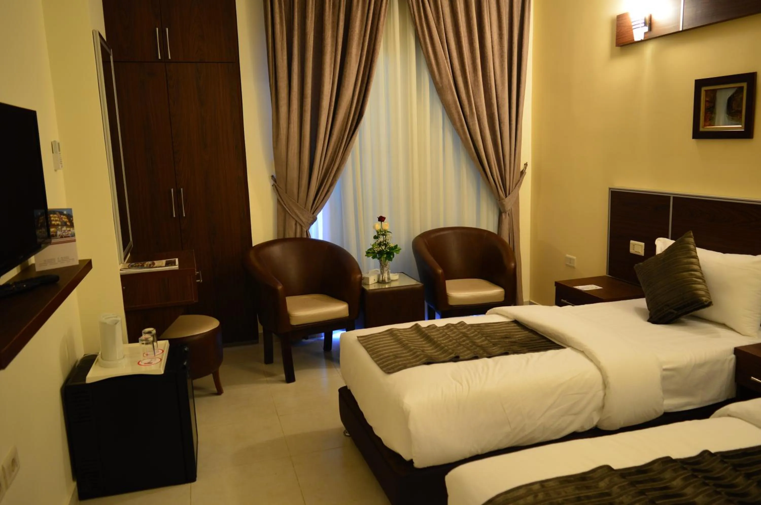 Bedroom, Bed in Ream Hotel Amman