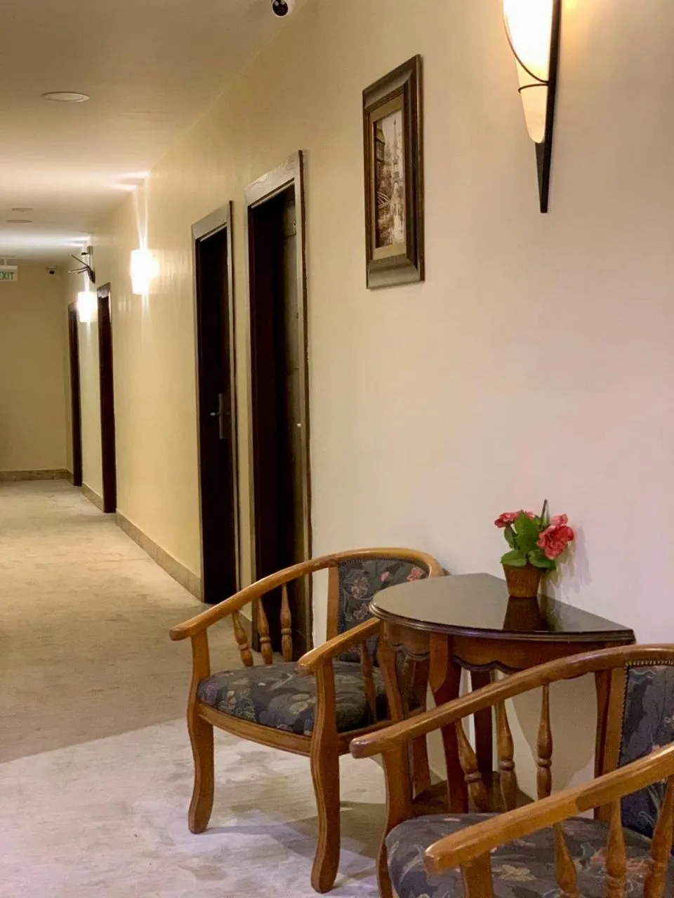 Seating area in Ream Hotel Amman