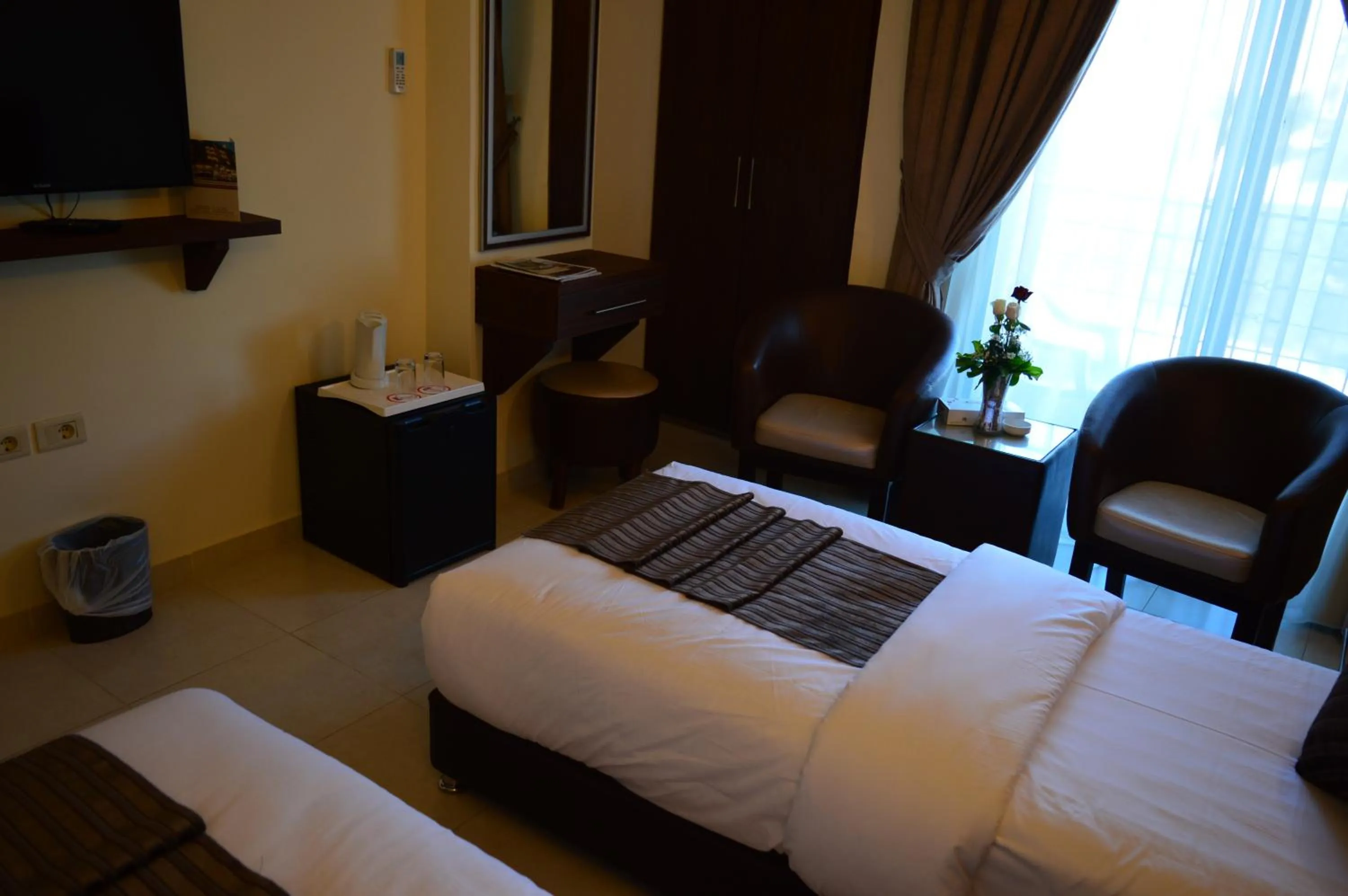 Bedroom, Bed in Ream Hotel Amman