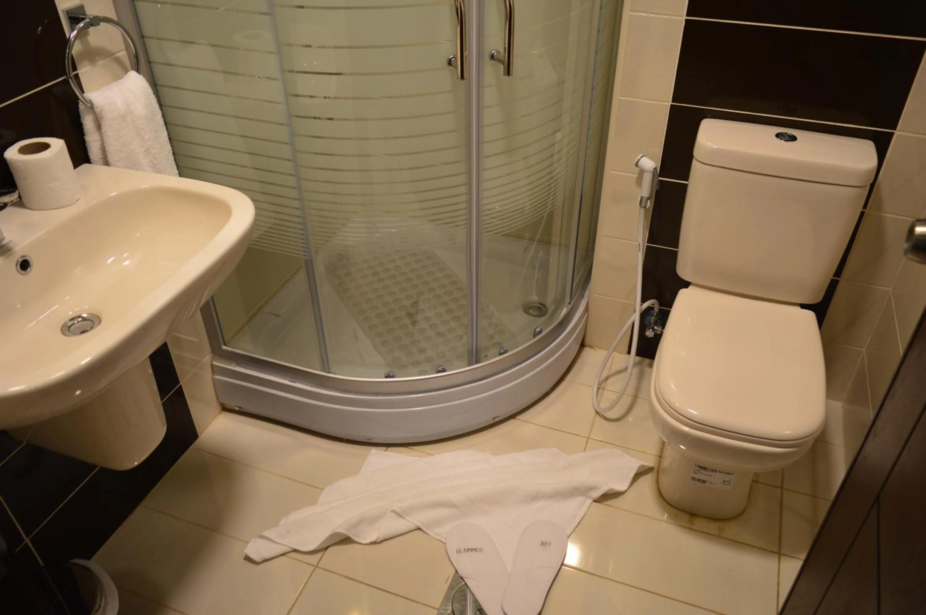 Bathroom in Ream Hotel Amman