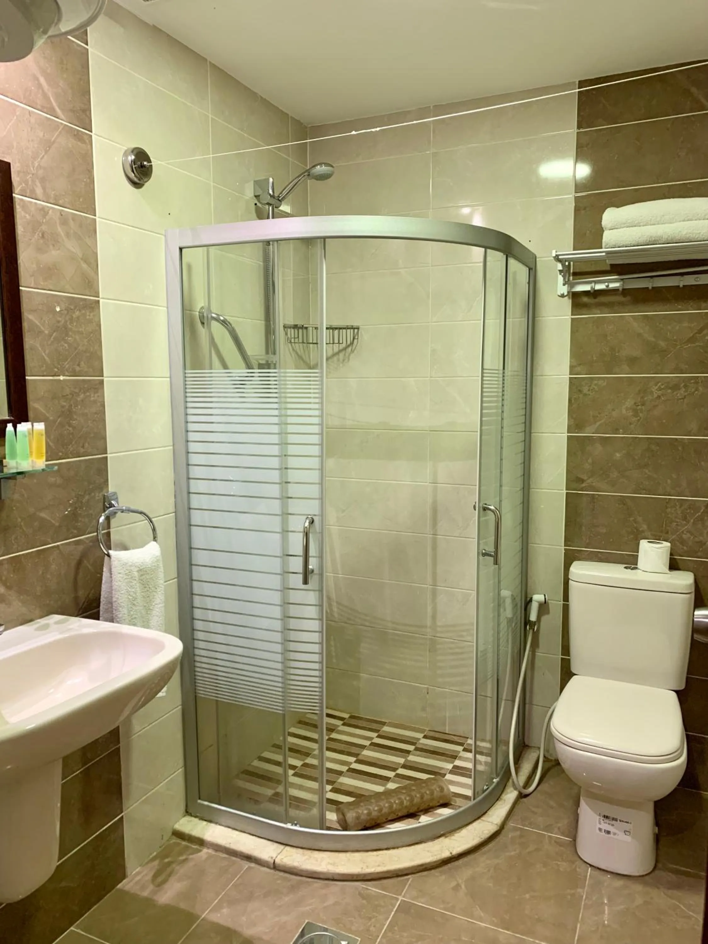 Bathroom in Ream Hotel Amman