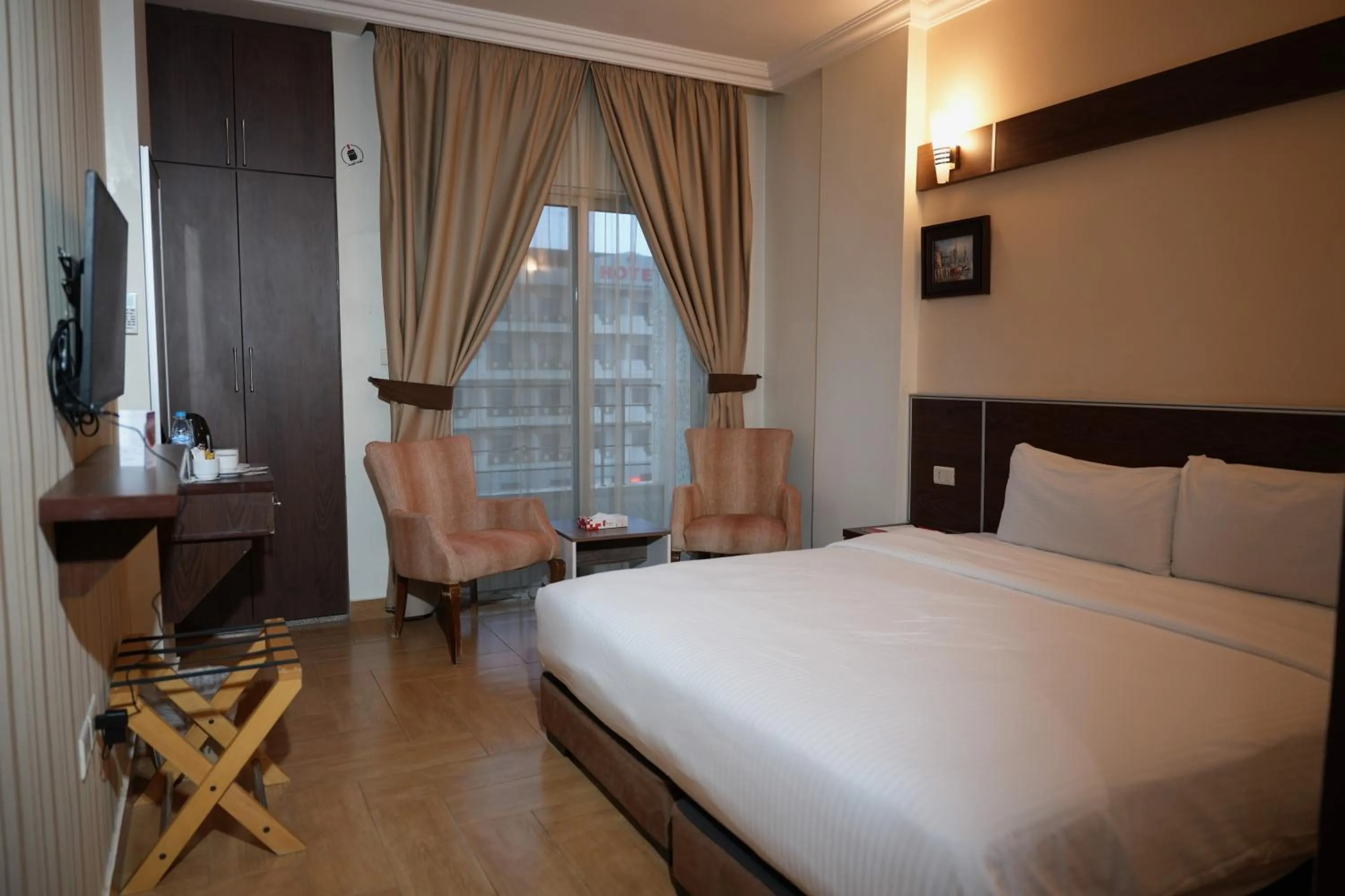 Bedroom, Bed in Ream Hotel Amman