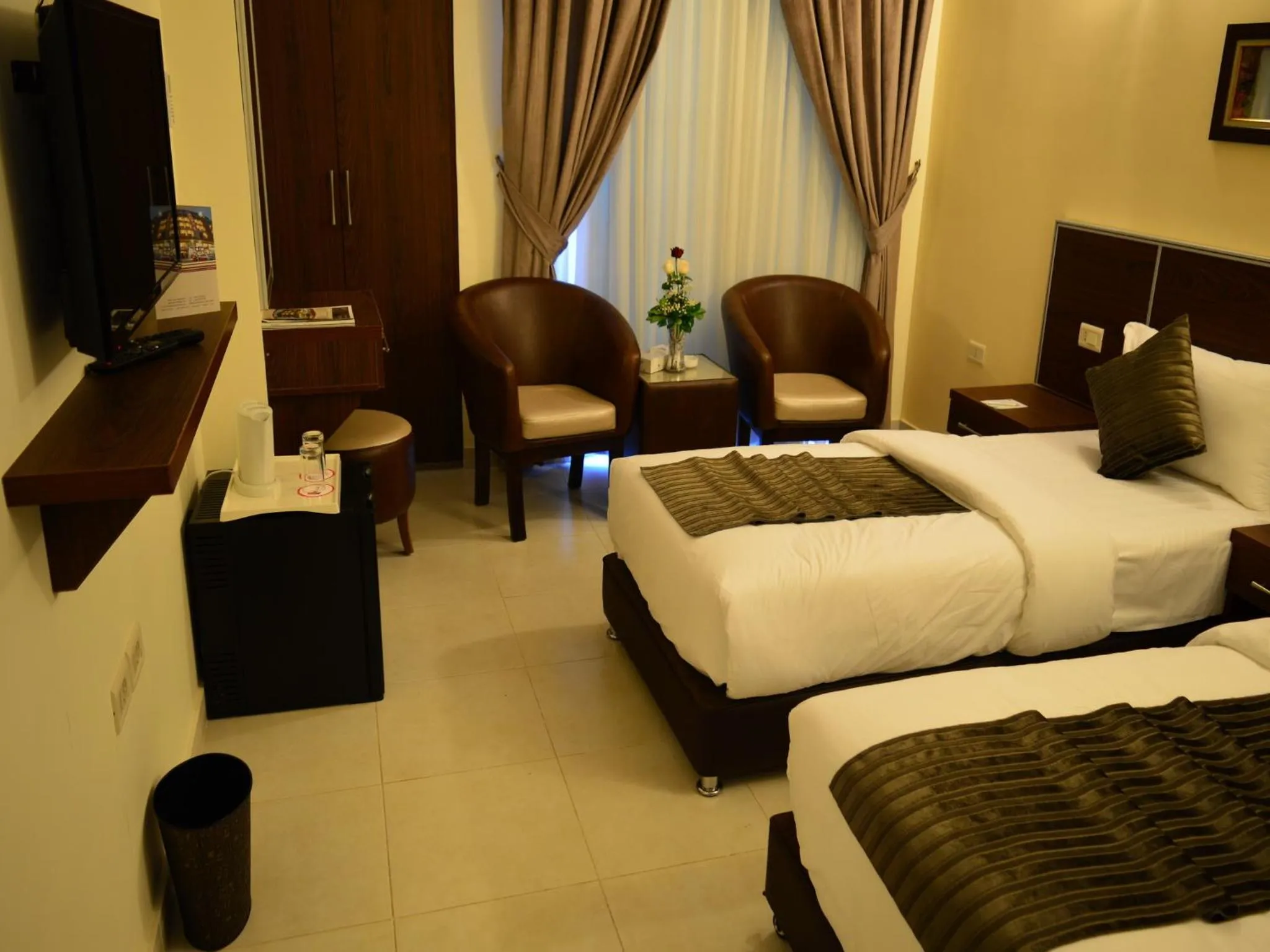 Photo of the whole room, Bed in Ream Hotel Amman