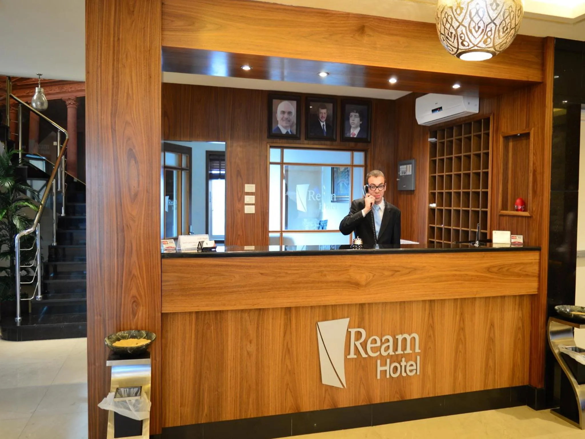 Staff in Ream Hotel Amman