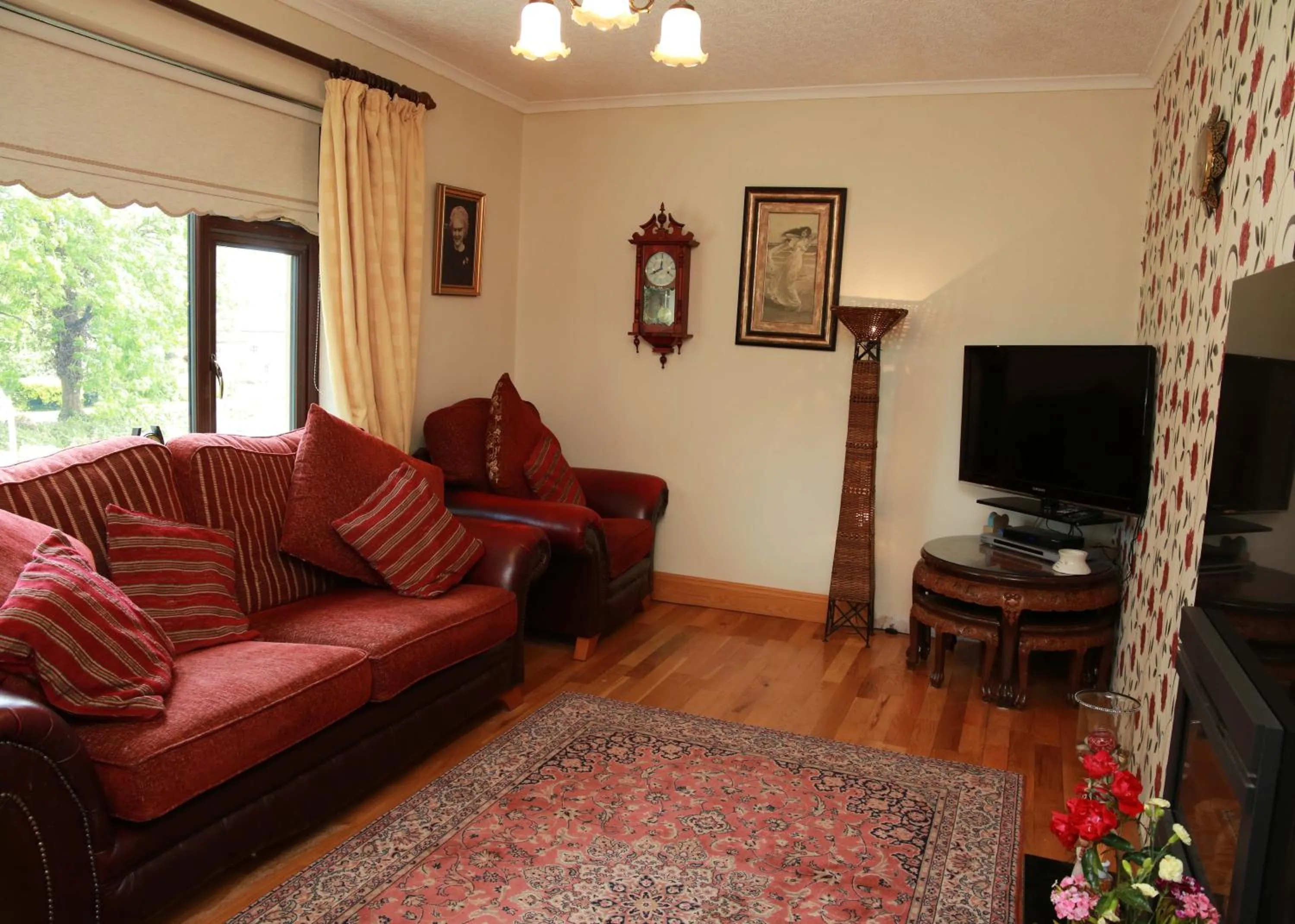 Living room in Grangeview House B&B