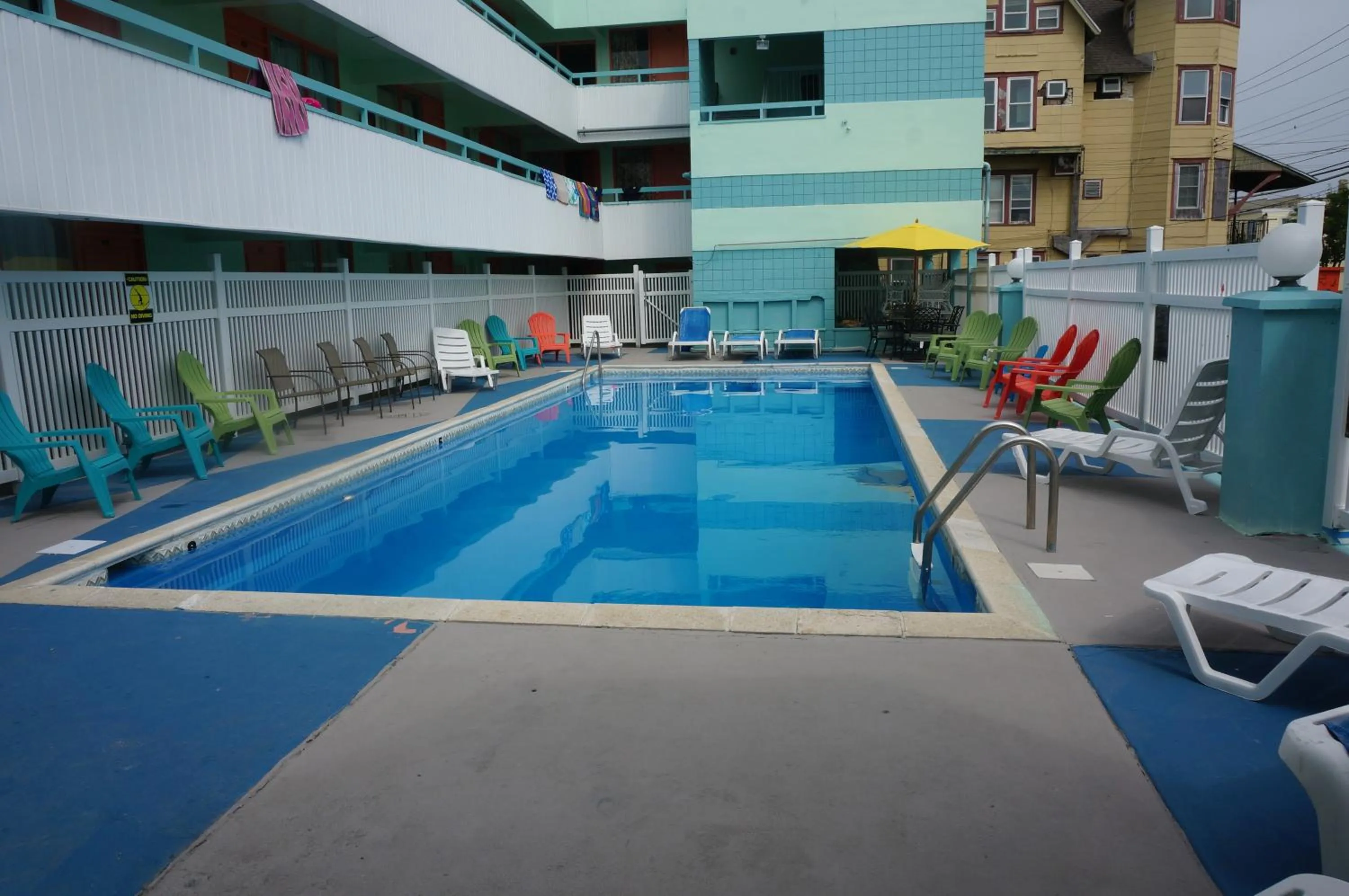 Swimming pool in Beachside Resort
