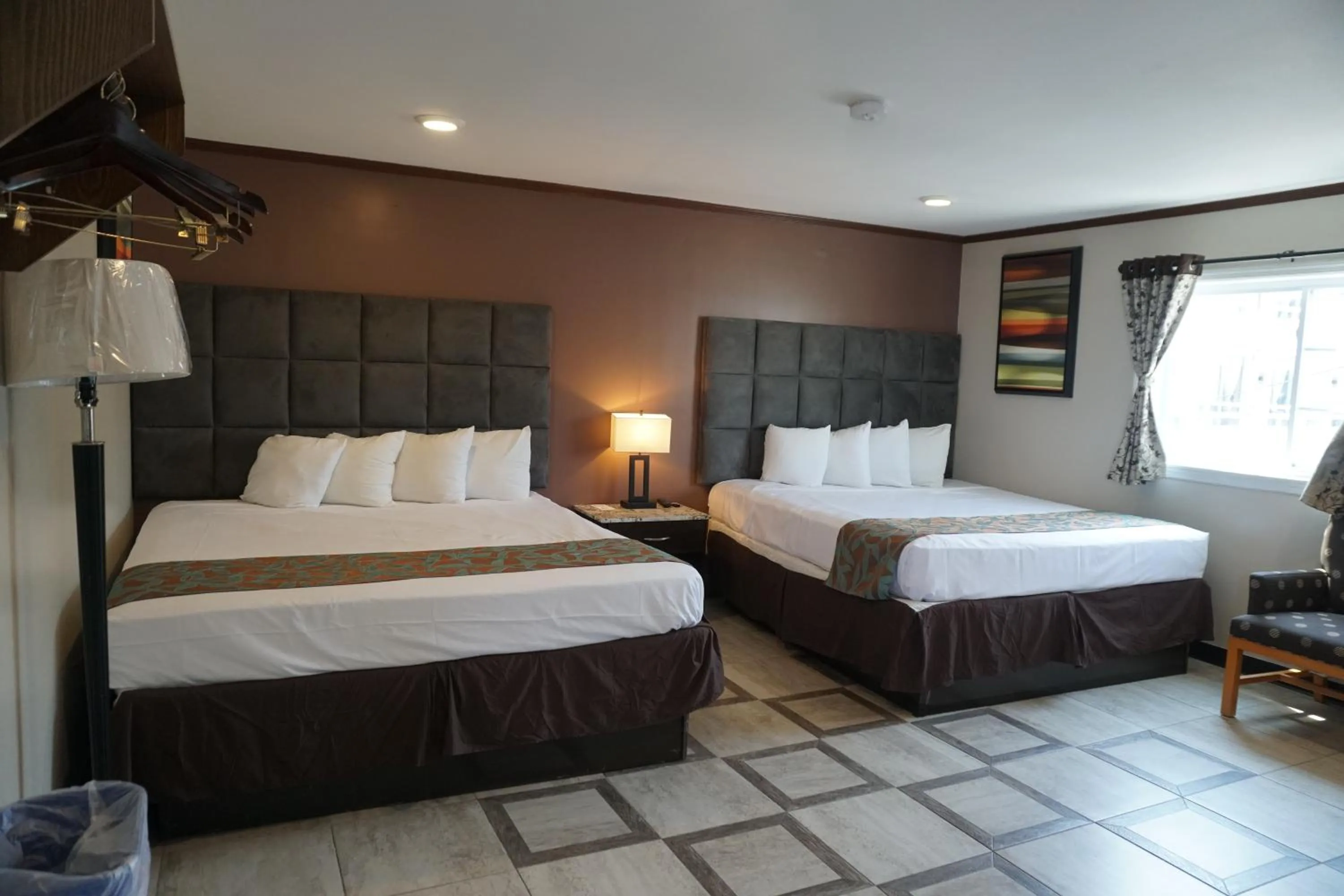 Bed in Beachside Resort