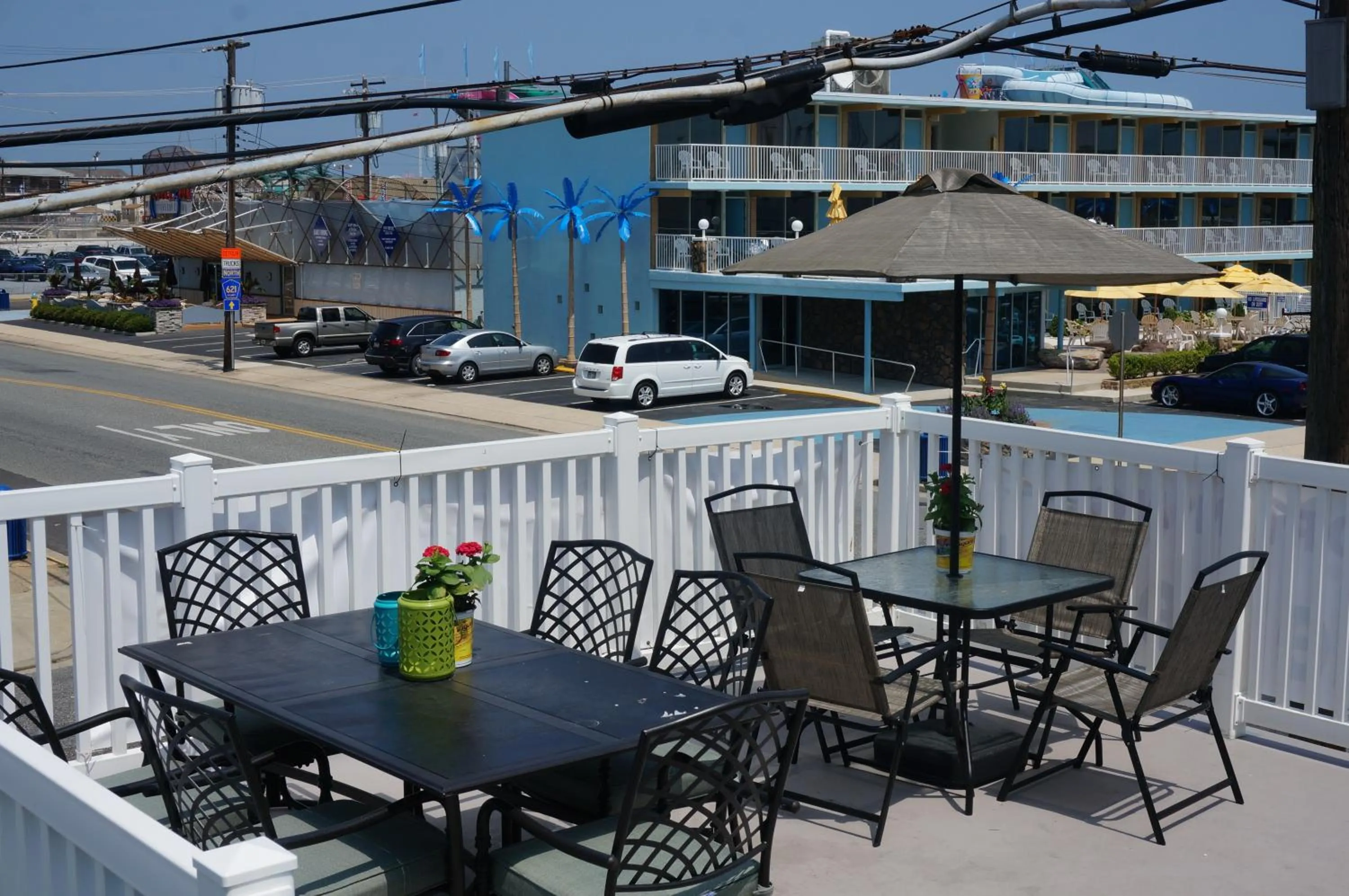 Patio in Beachside Resort