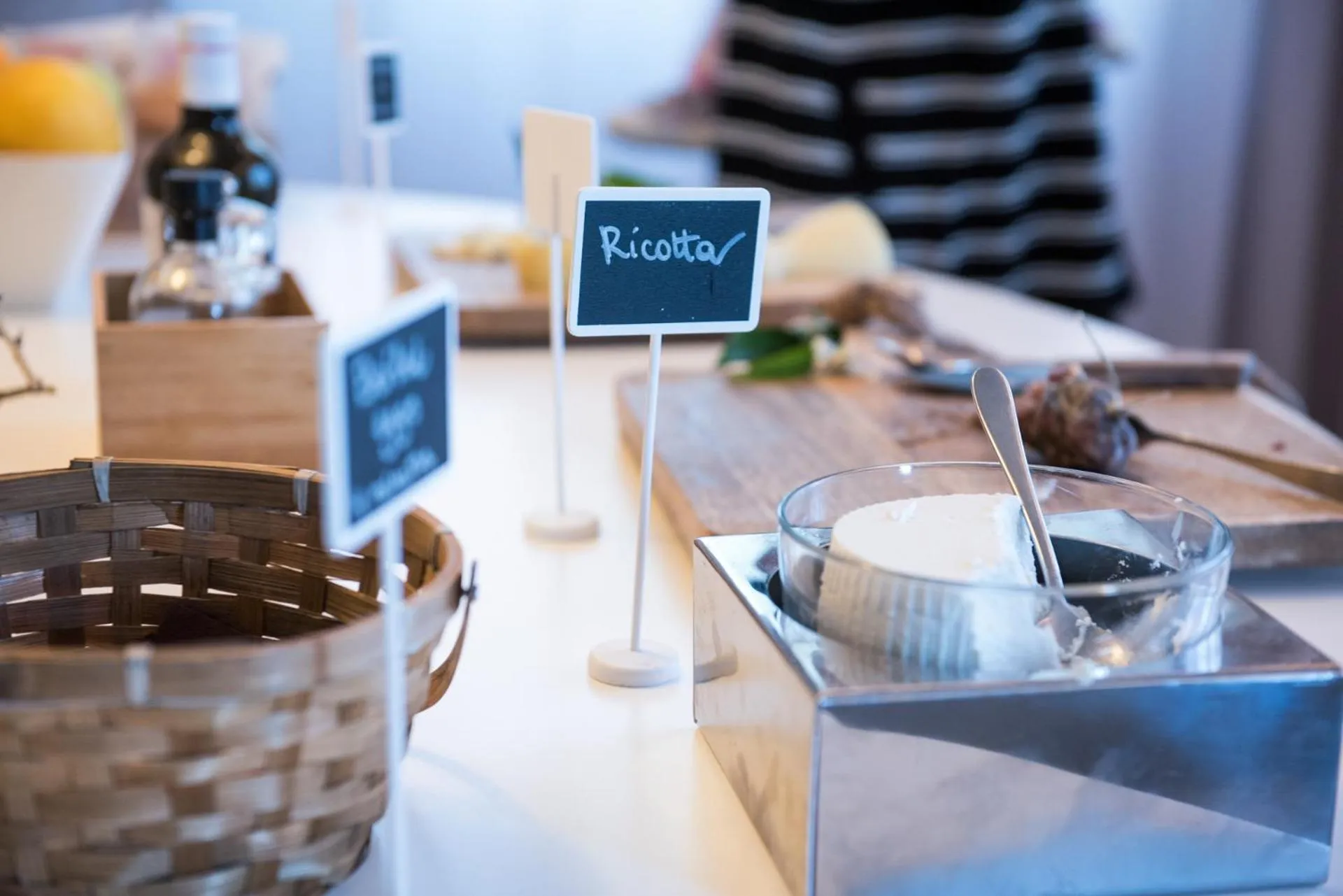 Food close-up in Ramo d'Aria Etna Boutique Hotel